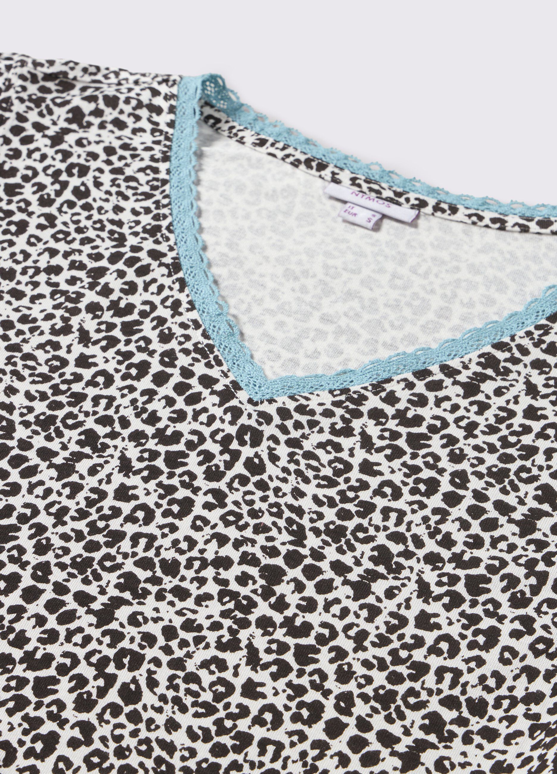Camicia da notte in pura viscosa donna_1
