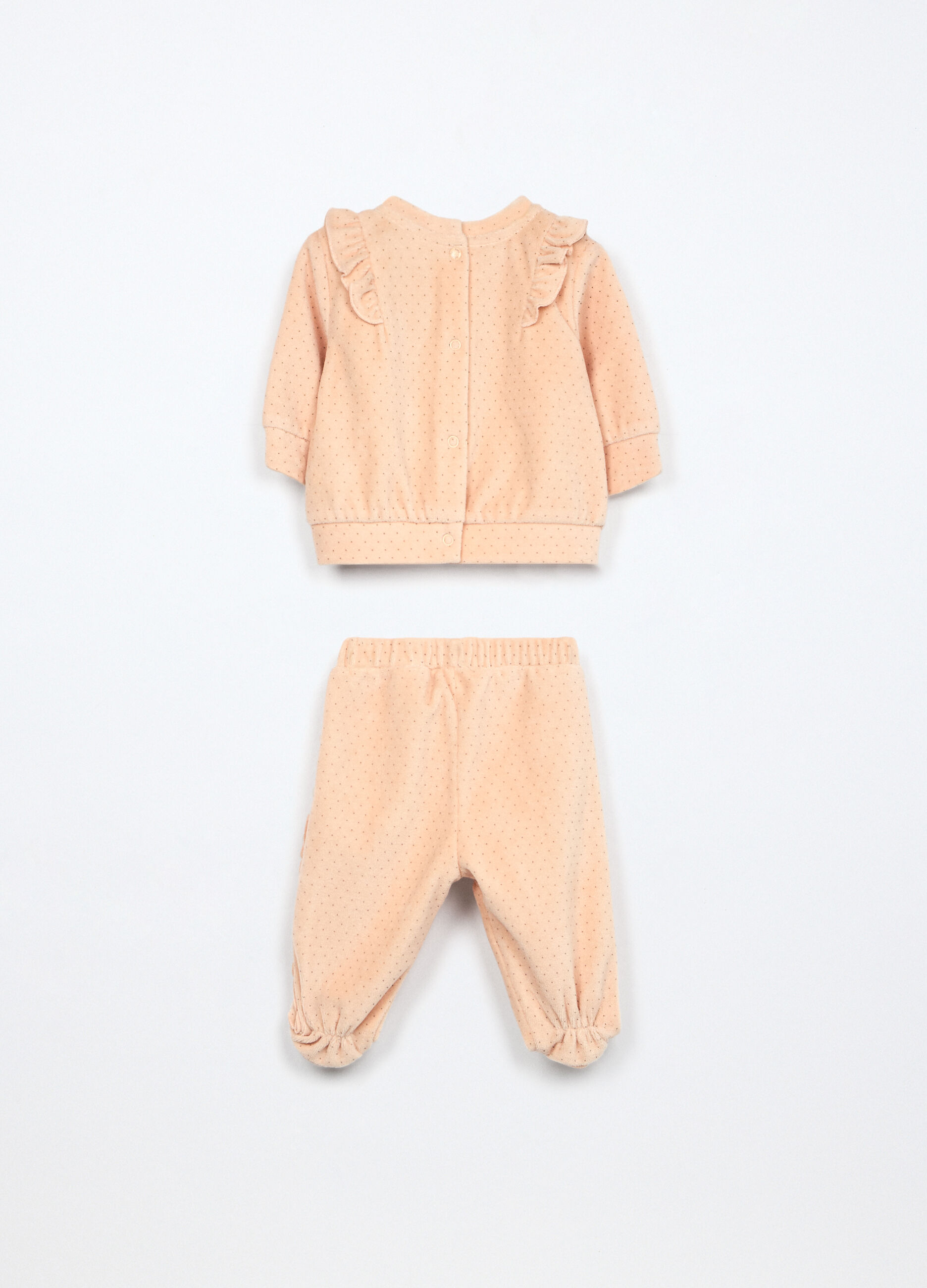 Set velour misto cotone neonata_1