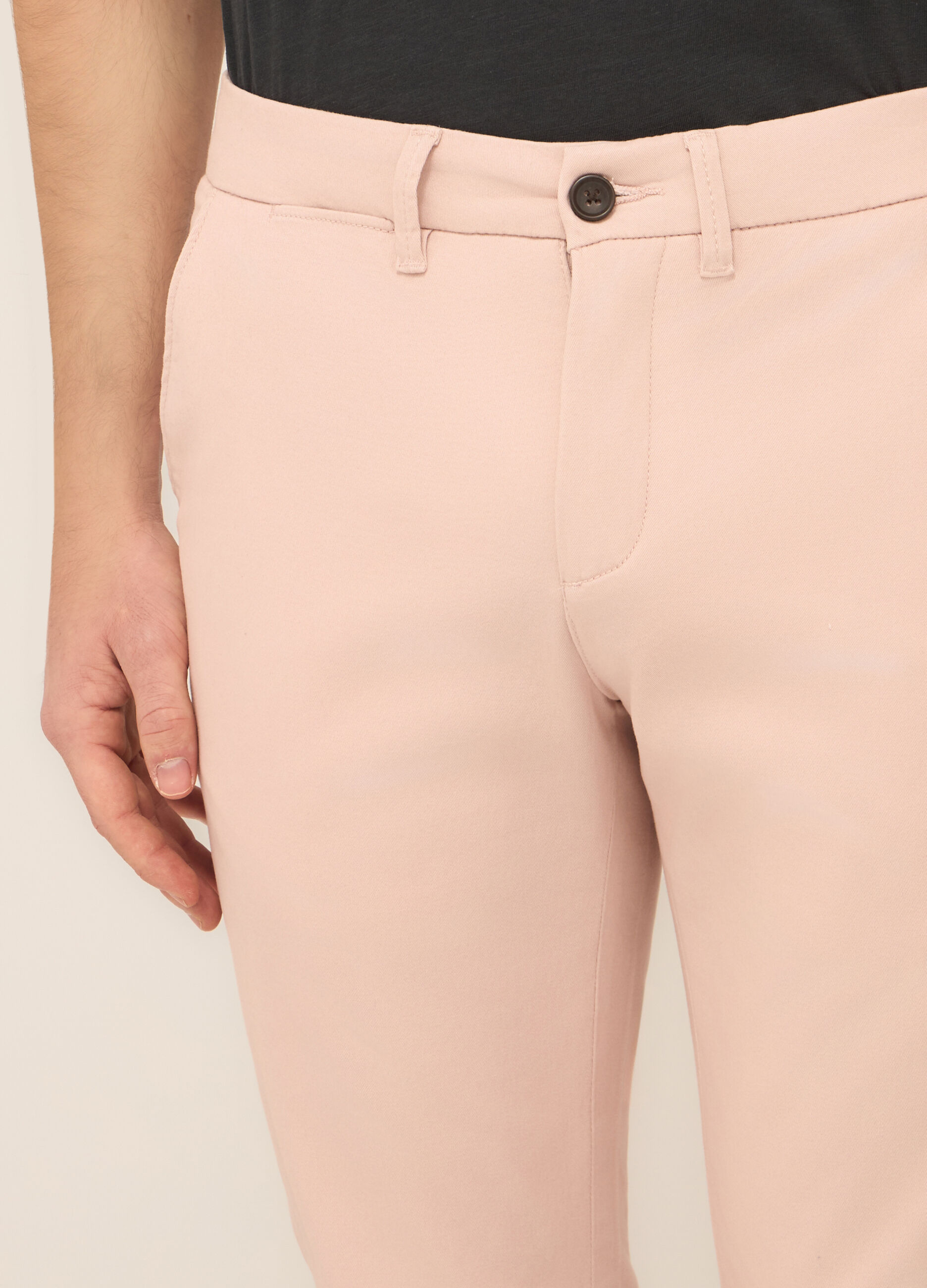 Chino slim fit in cotone stretch uomo_2