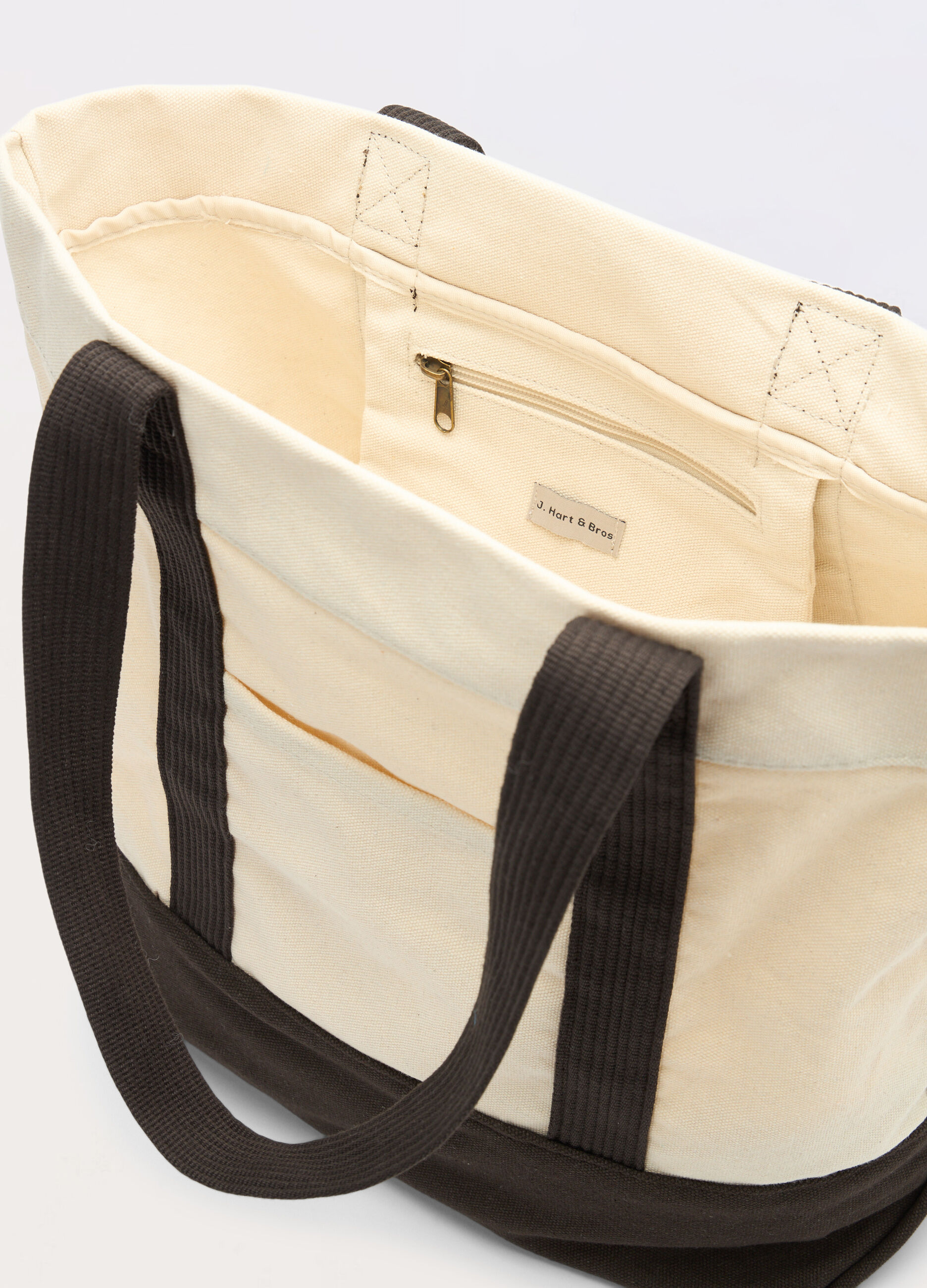 Tote bag in tela di cotone uomo