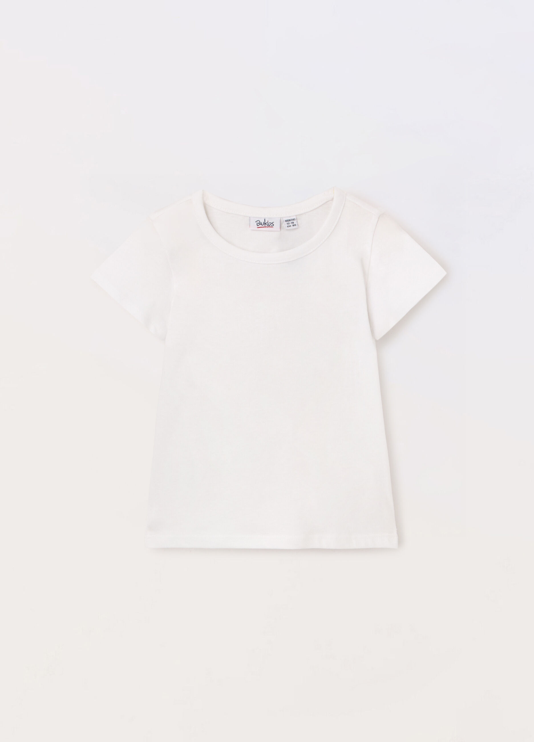 T-shirt in jersey di puro cotone neonata_0