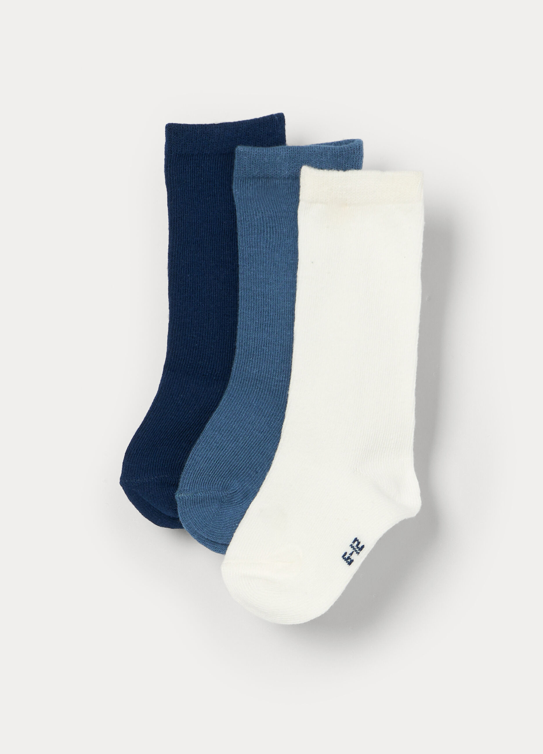 Pack 3 calze lunghe misto cotone _0