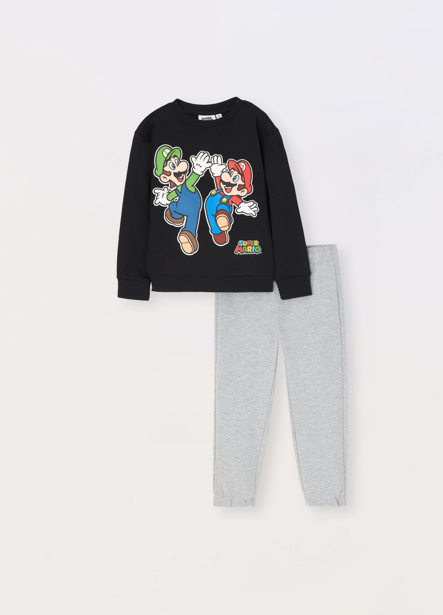 Jogging set in french terry bambino_0