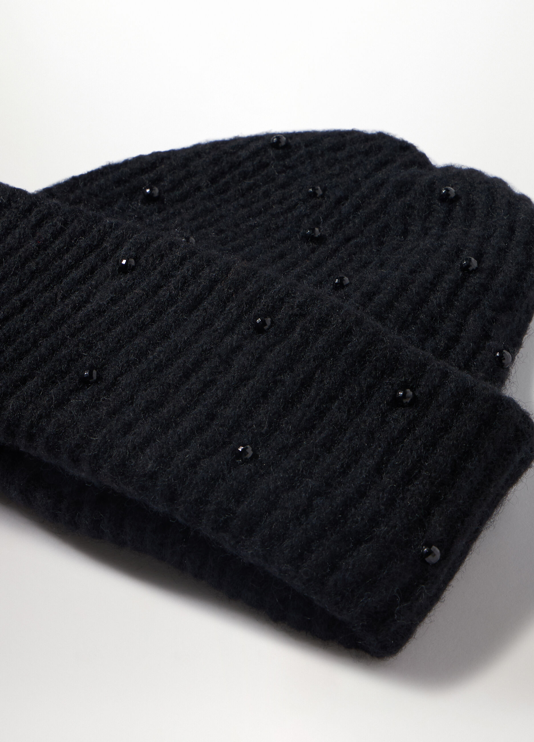 Berretto tricot misto lana donna_2