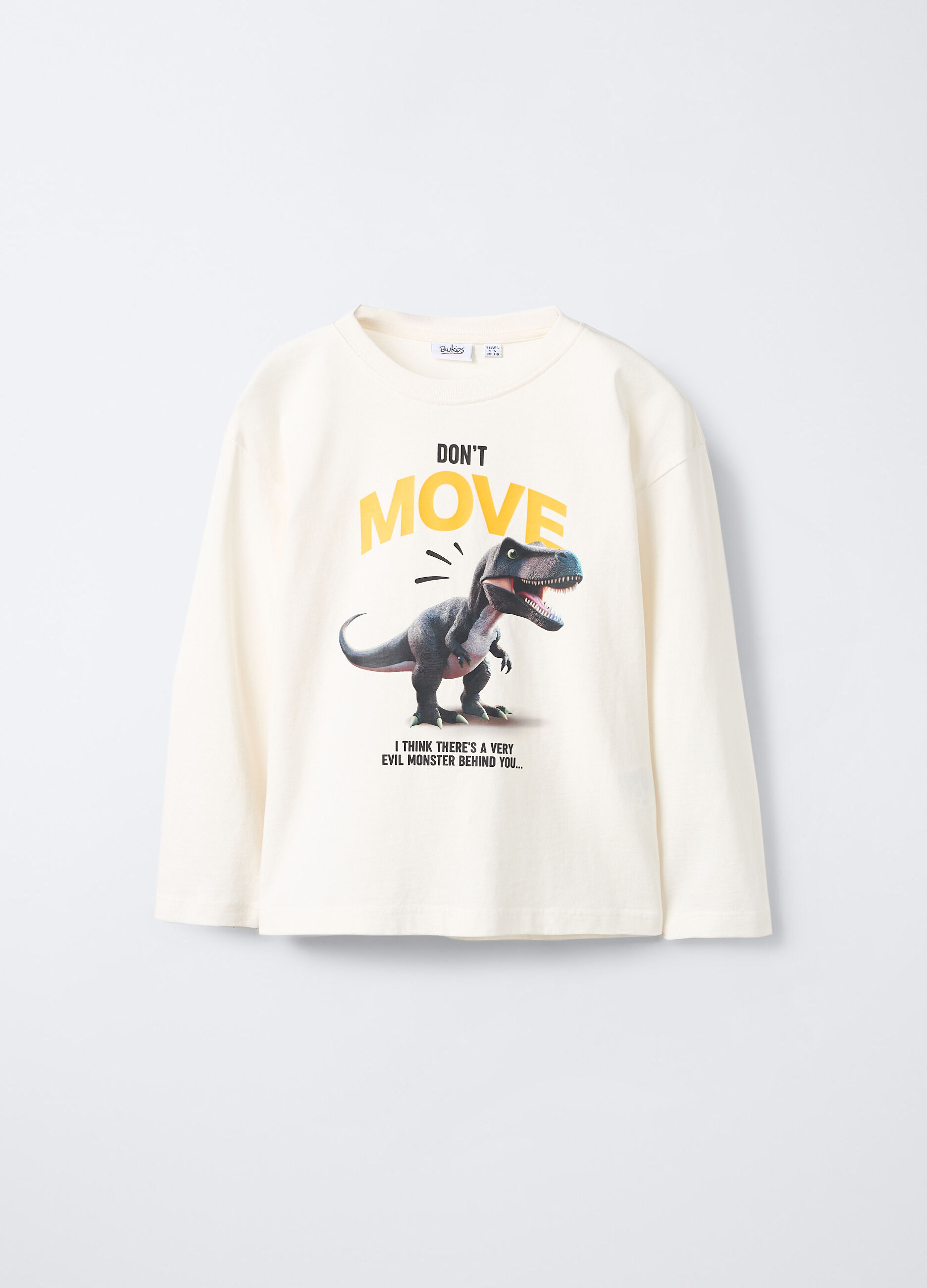 T-shirt in jersey di puro cotone bambino_0