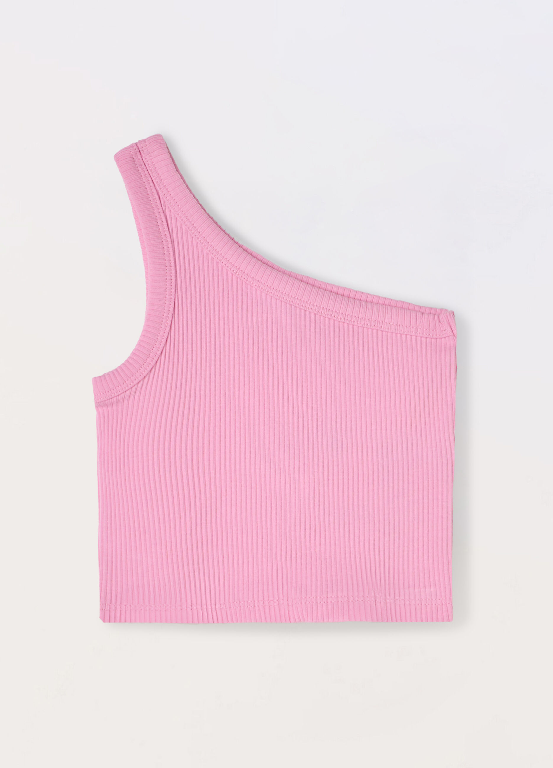Top in costina di cotone stretch bambina_0