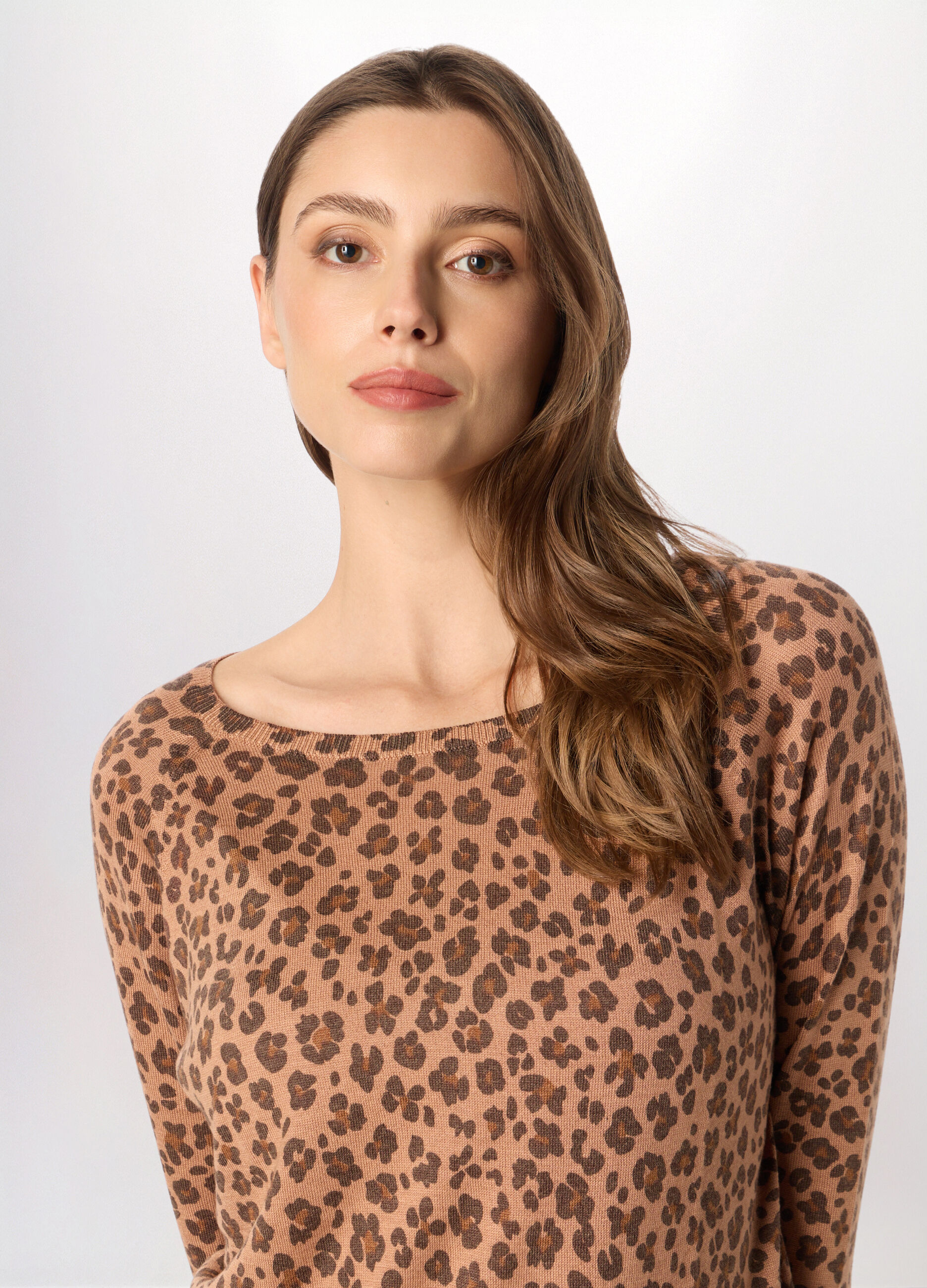 Tricot animalier misto viscosa donna_2