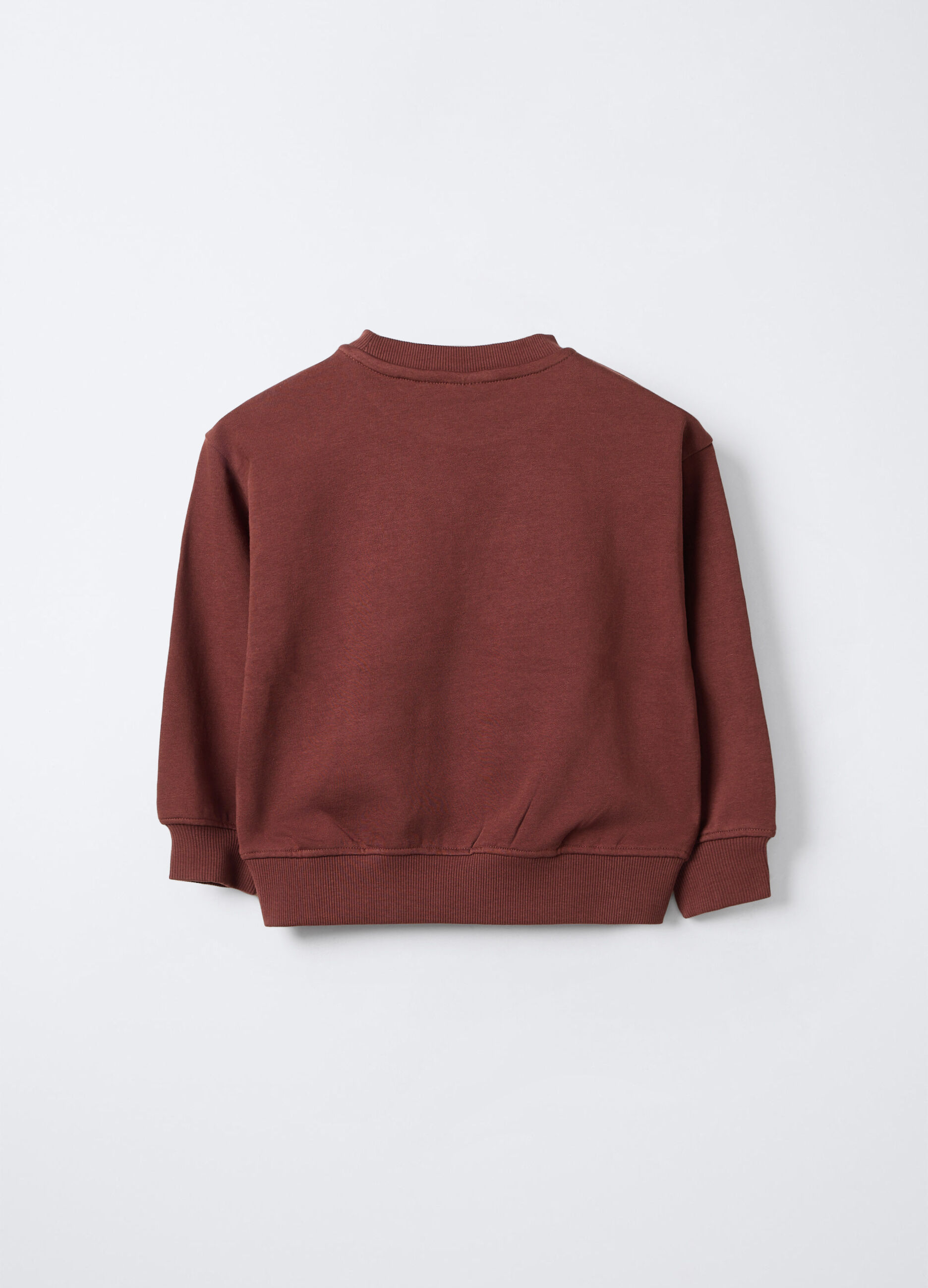 Felpa girocollo misto cotone bambino_1