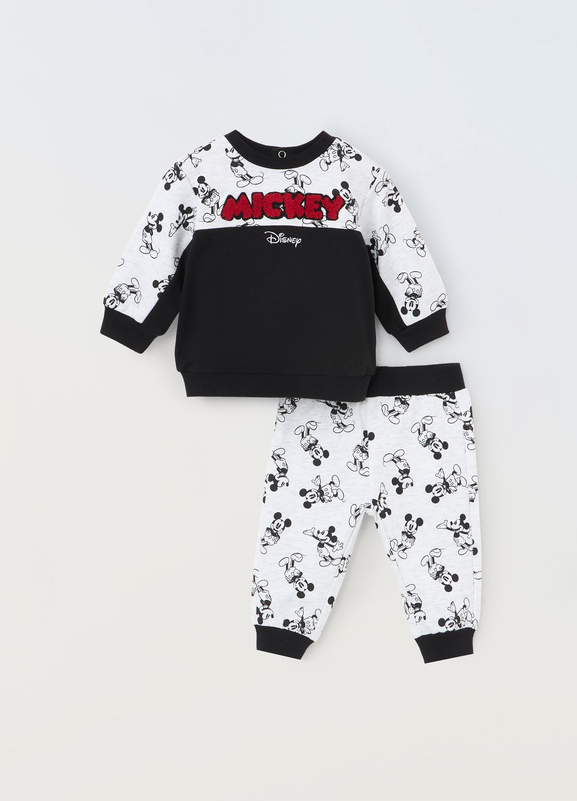 Jogging set in french terry neonato_0