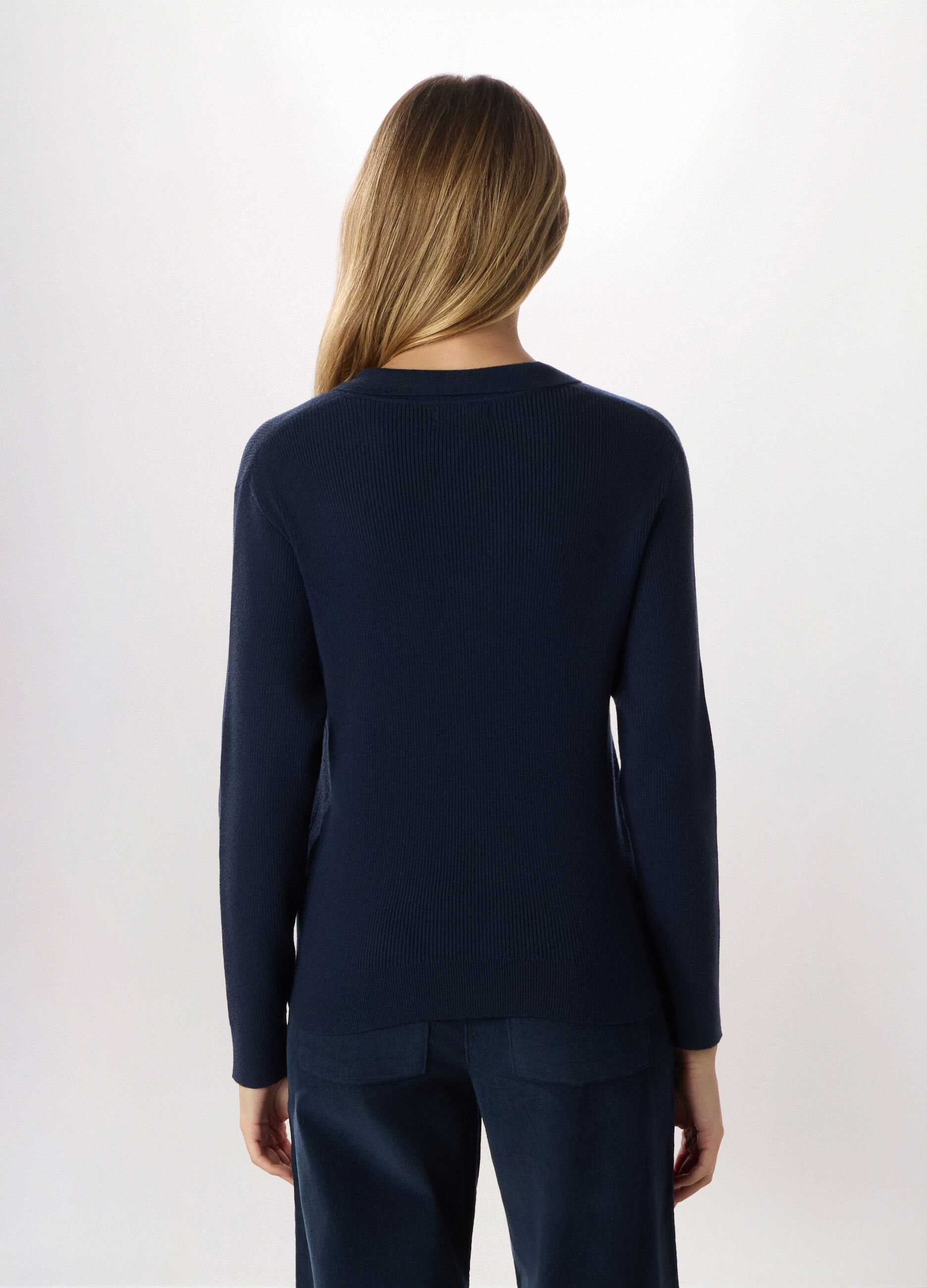 Tricot in costina misto viscosa donna_1