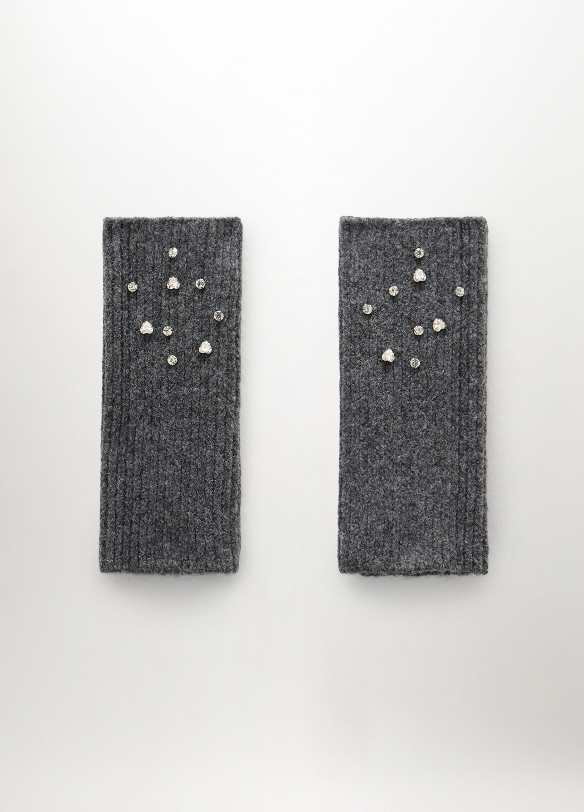 Guanti senza dita con strass donna_0