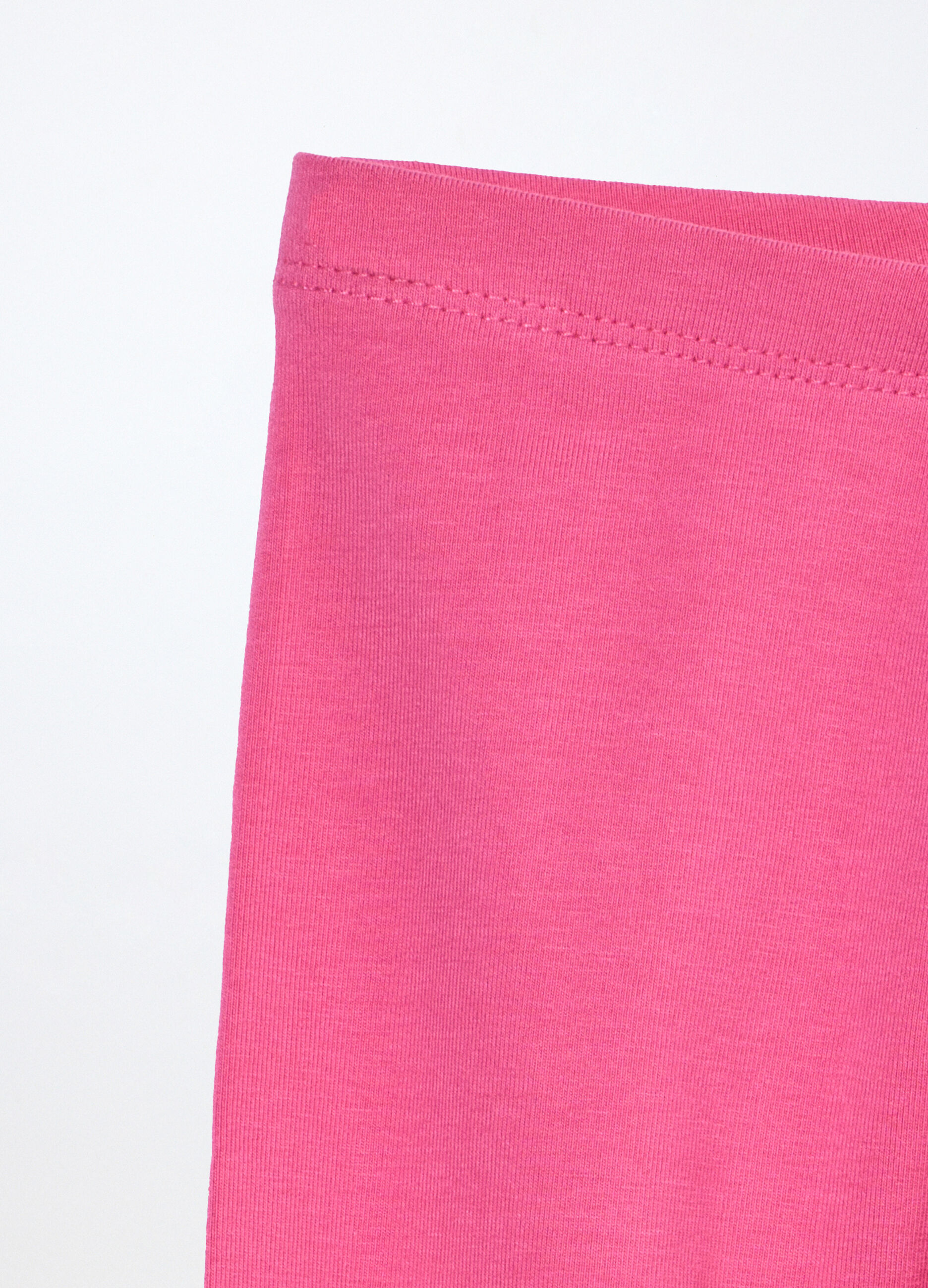 Leggings in jersey di cotone stretch bambina_2