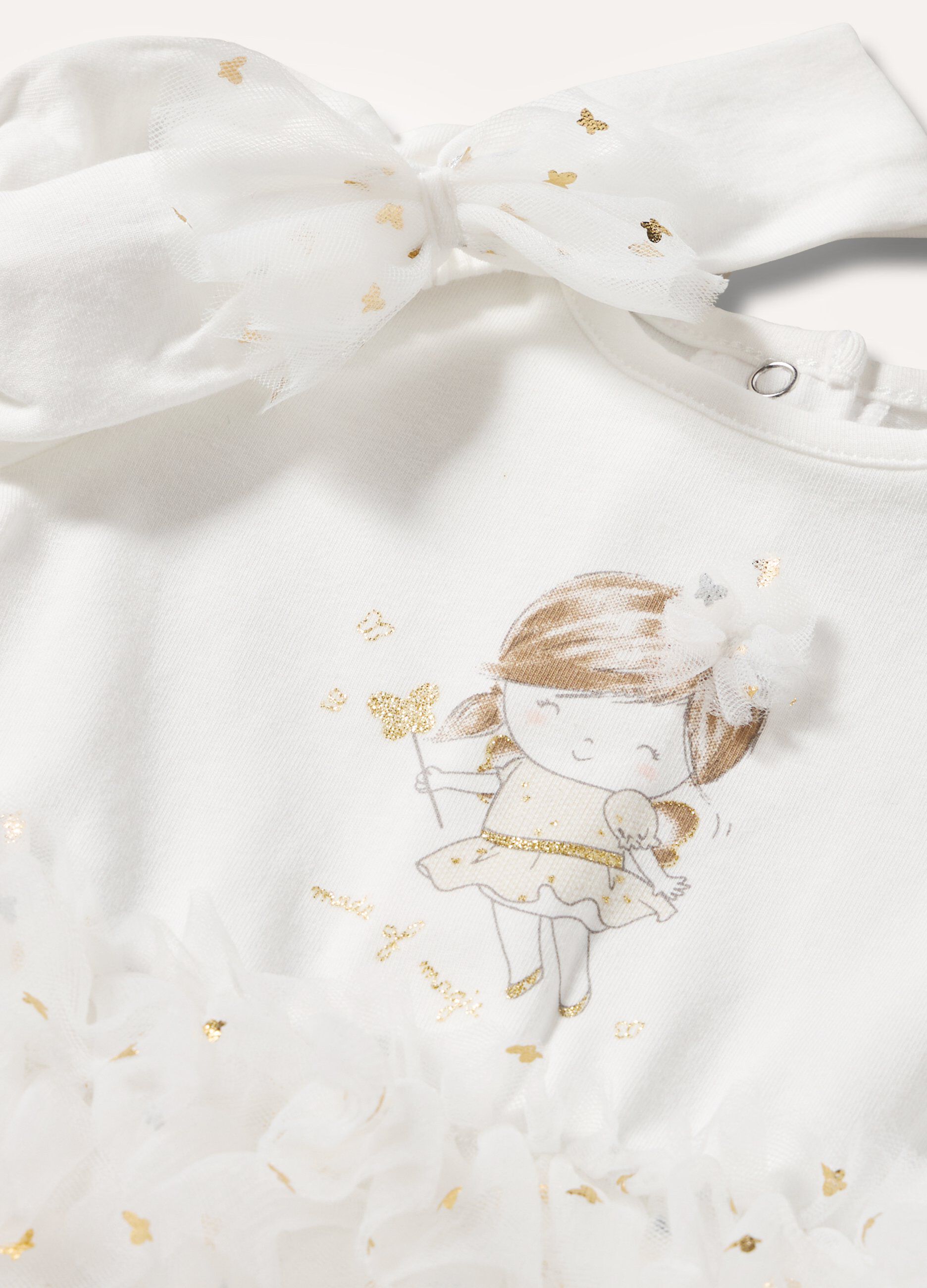 Body con tulle e fascetta neonata_1