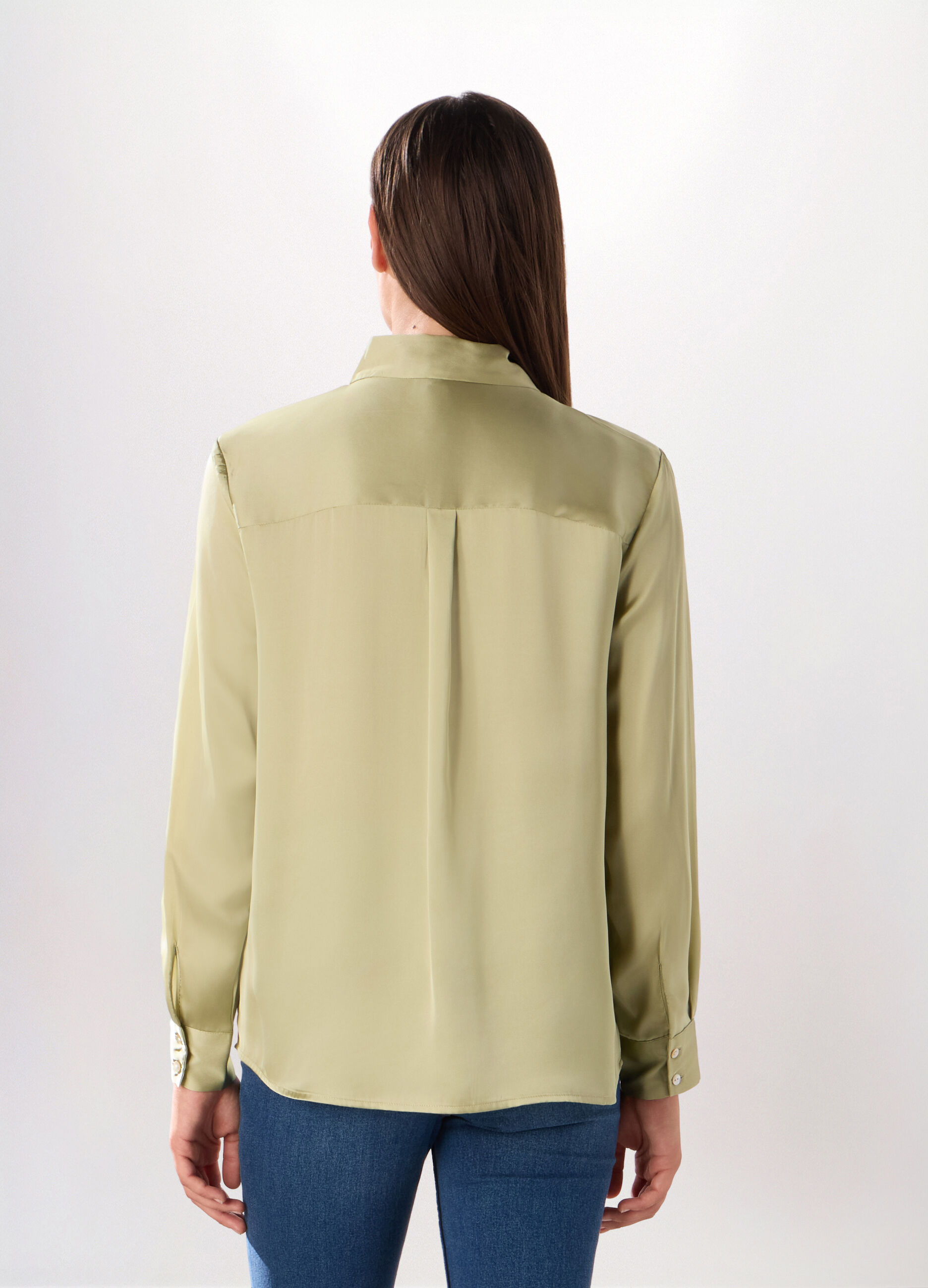 Camicia in raso donna_1