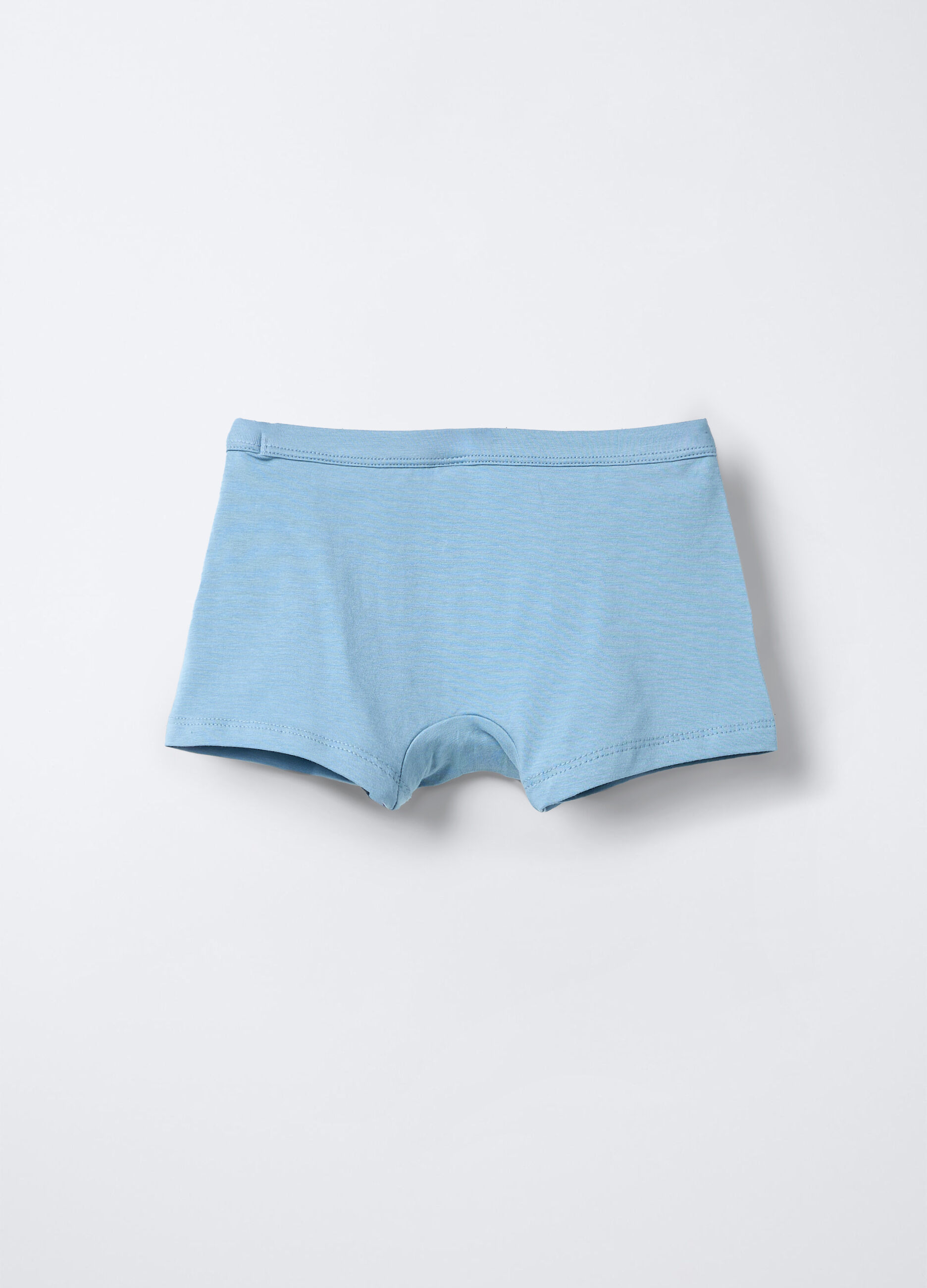 Boxer in jersey di cotone stretch bambino_1