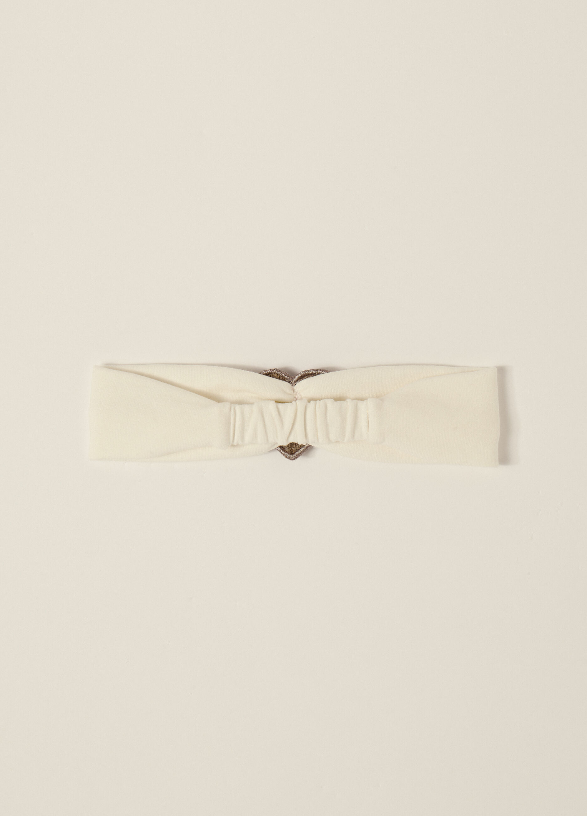 Fascetta in french terry di cotone stretch IANA _1