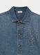 Camicia in denim di puro cotone bambino_2