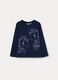 T-shirt in jersey di puro cotone bambina_0