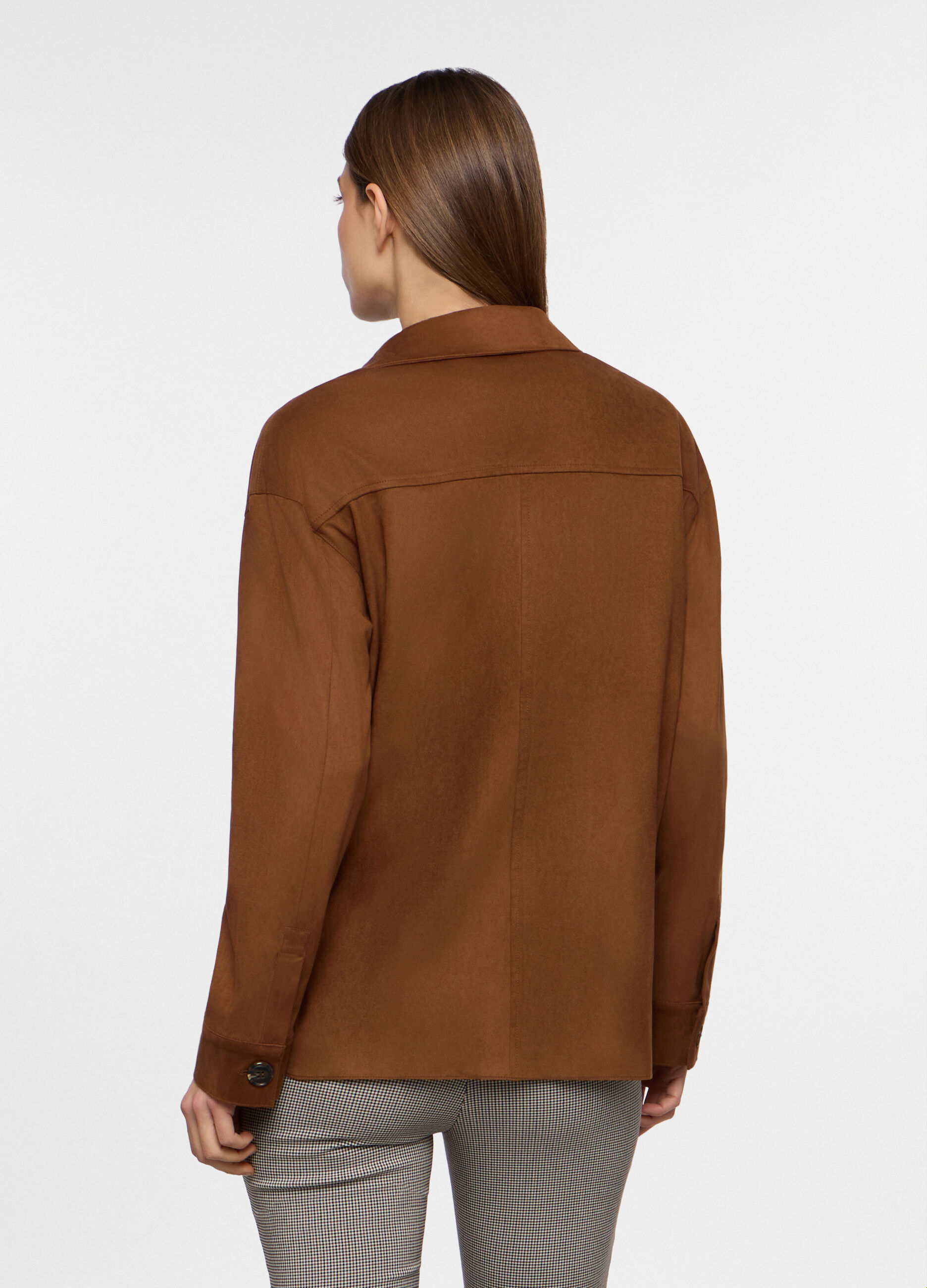 Giacca scamosciata donna_1