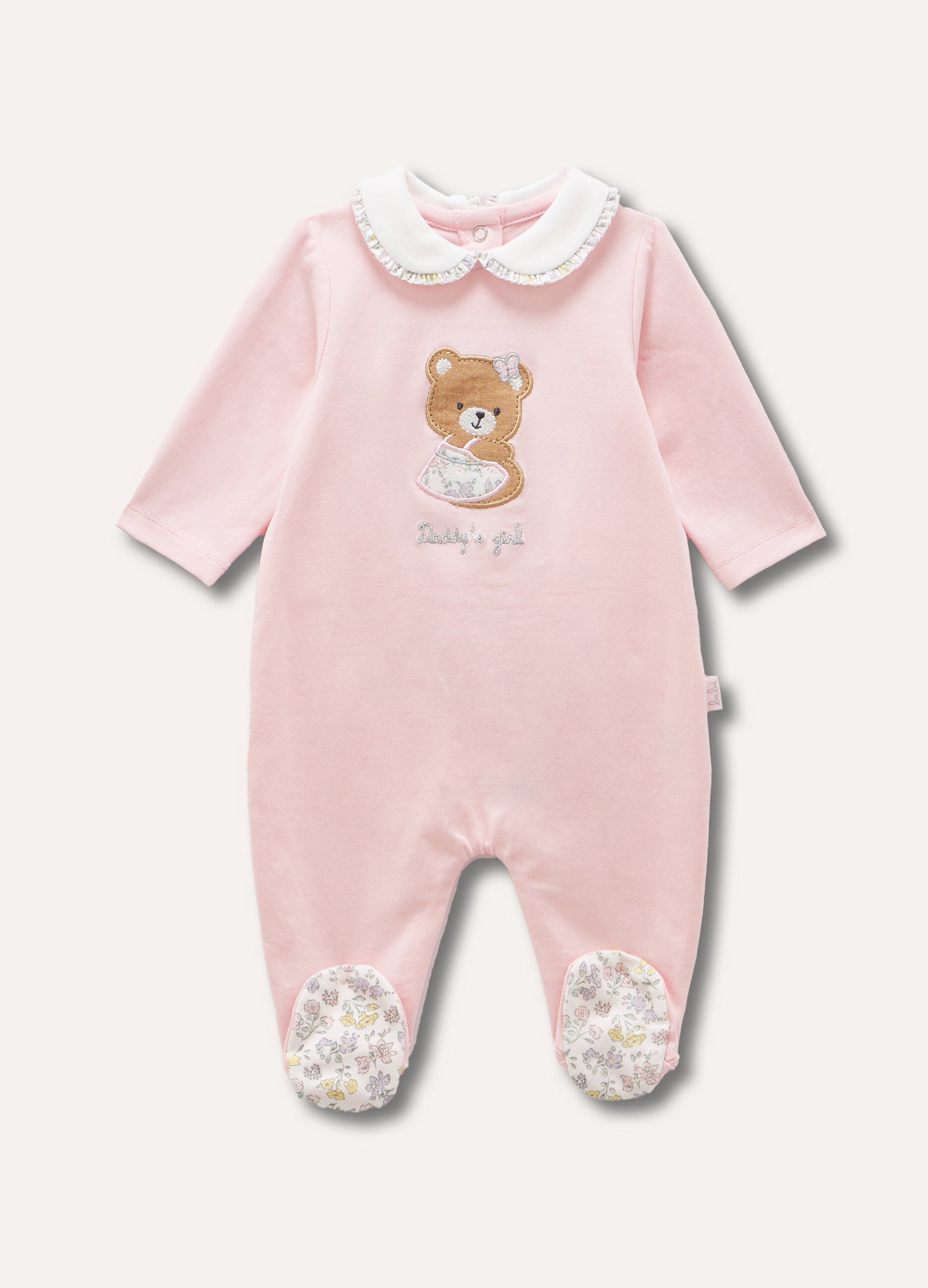 Tutina in cotone stretch neonata_0