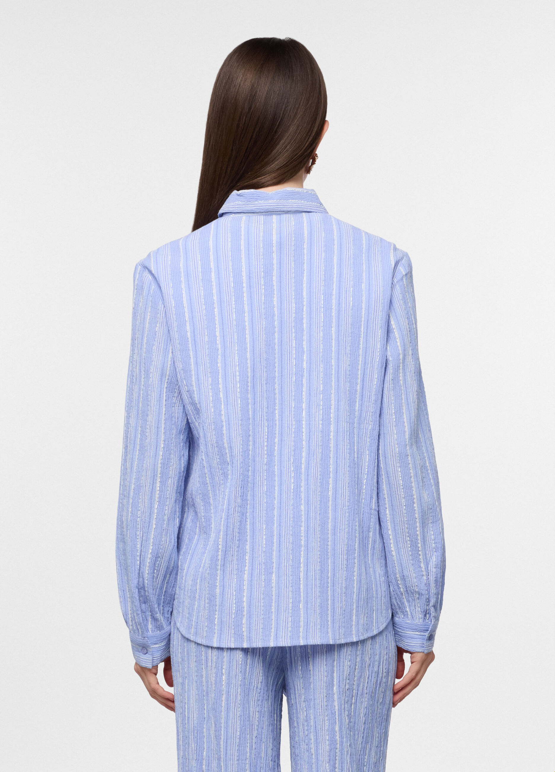 Camicia regular fit con colletto alla francese donna_1