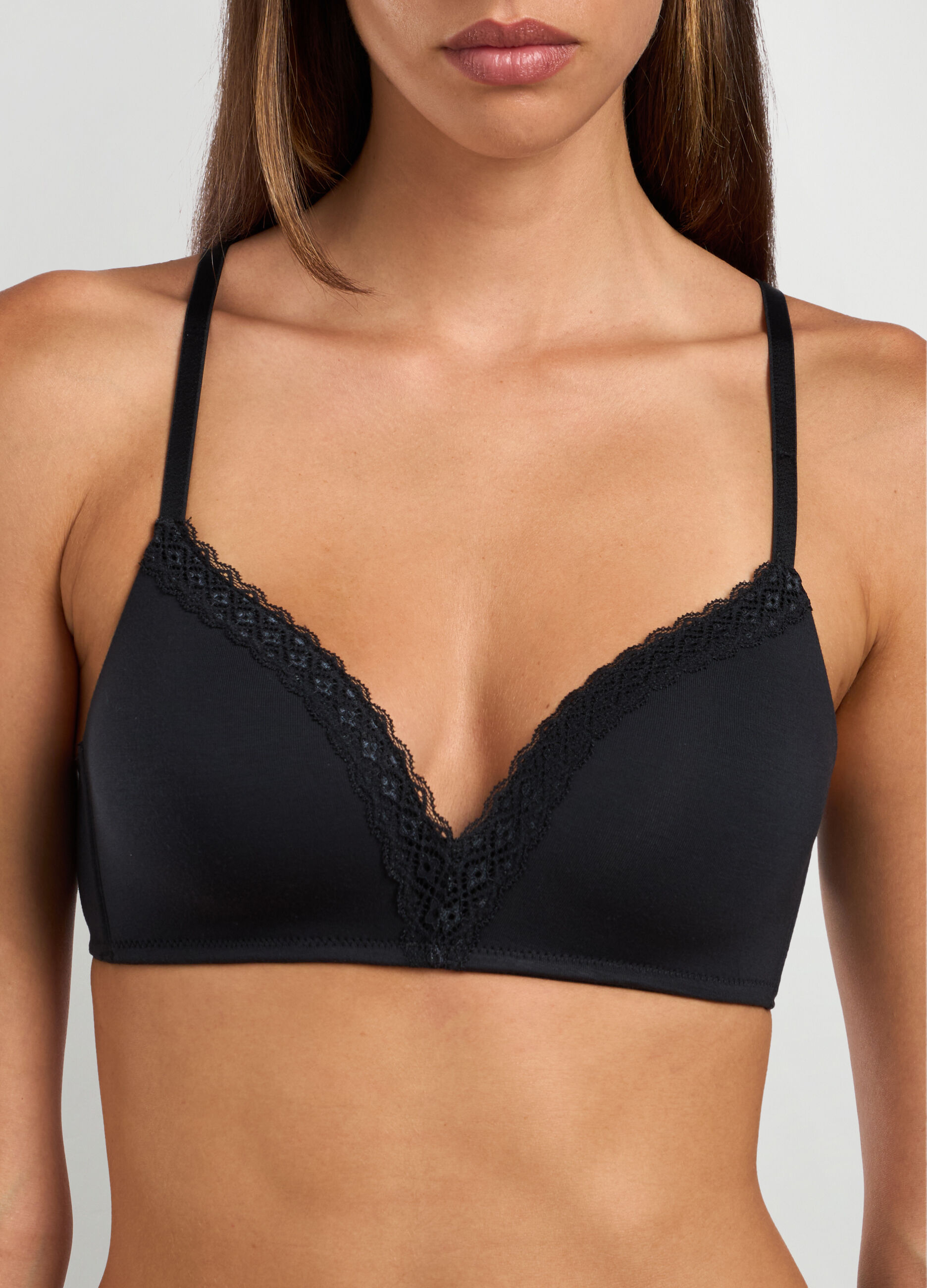 Reggiseno a triangolo in viscosa di bamboo stretch donna_2