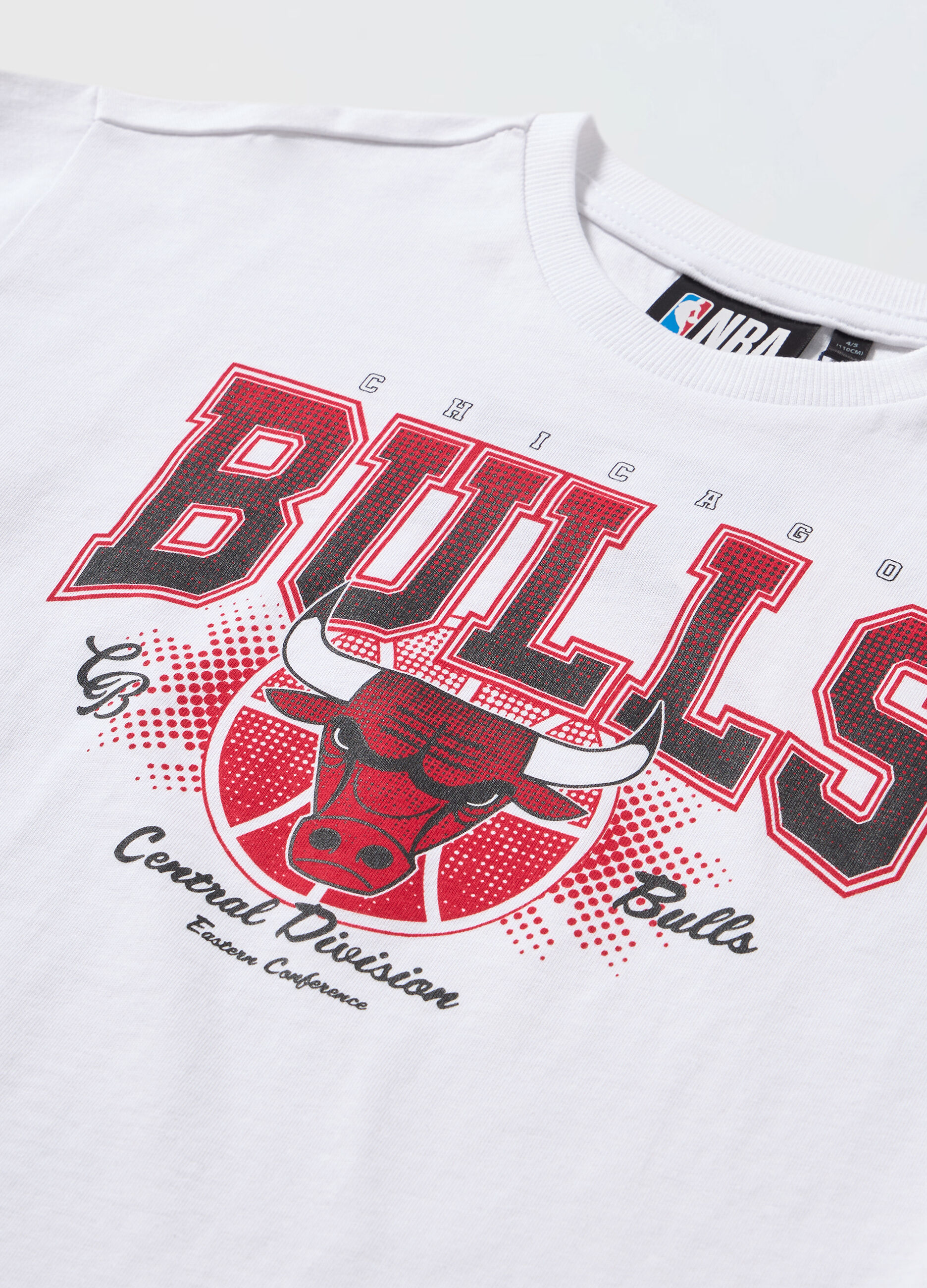 T-shirt NBA a maniche corte in puro cotone bambino_1
