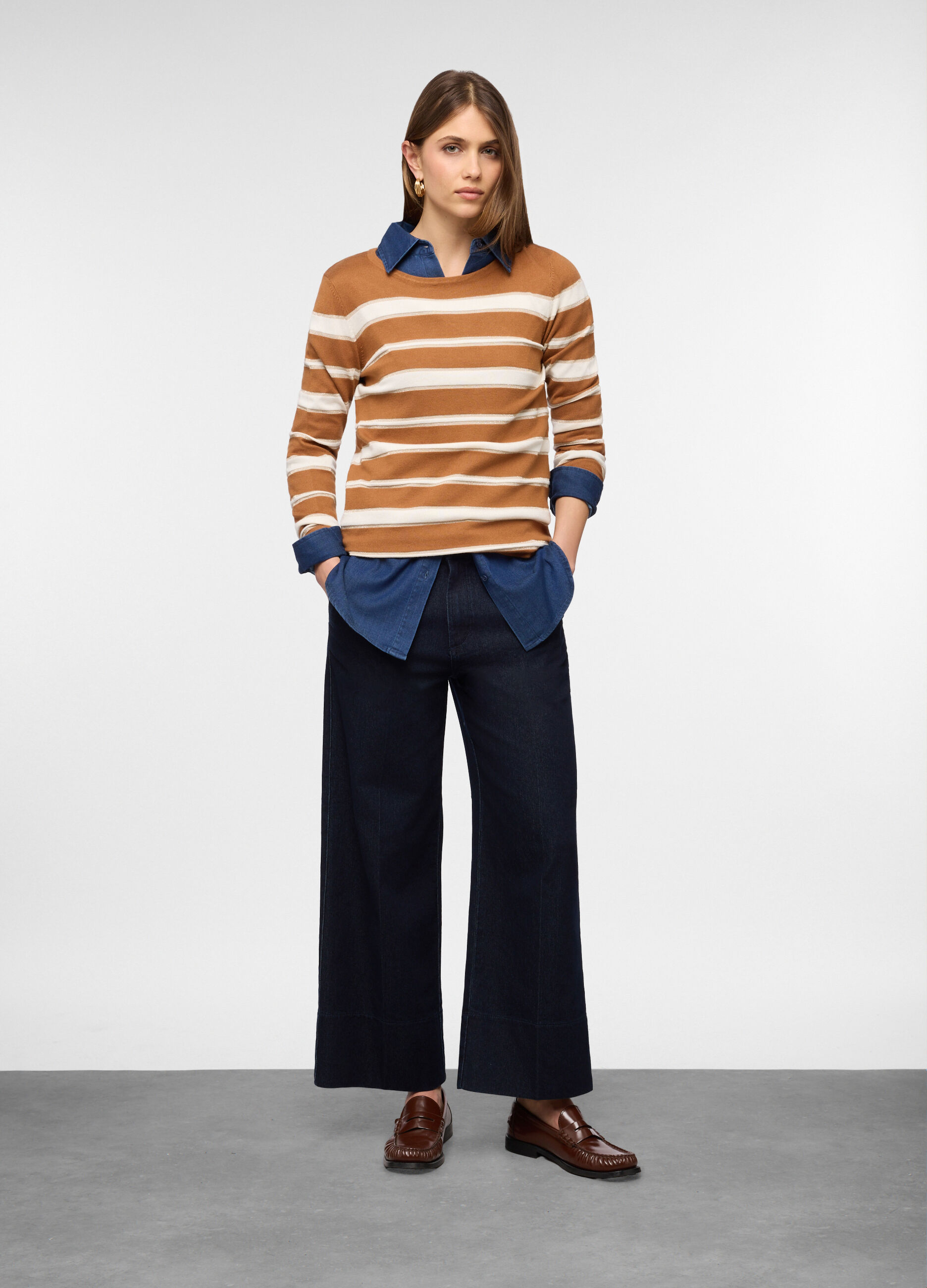 Maglia girocollo operata donna