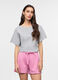 T-shirt girocollo stretch donna_0