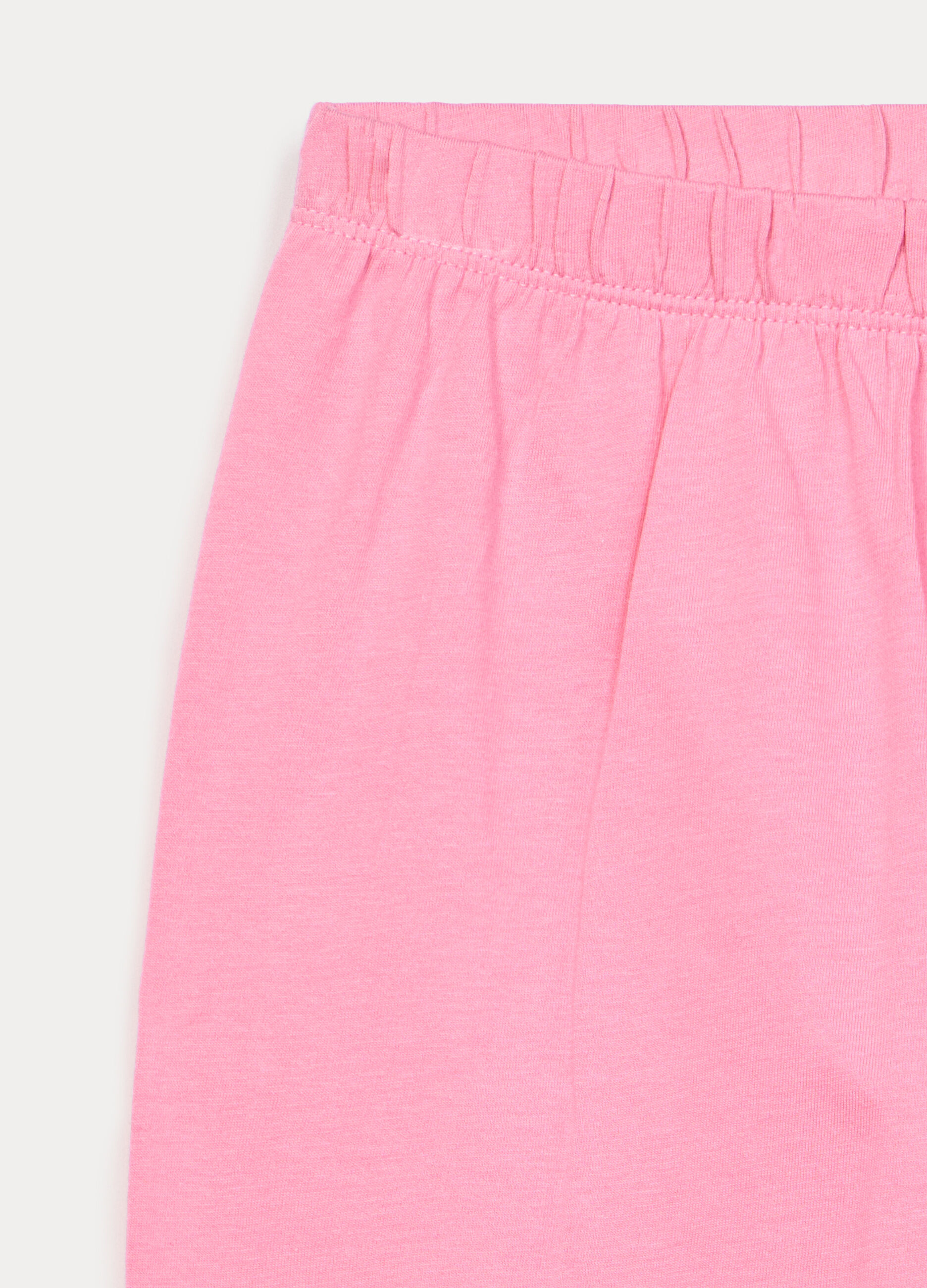 Set pigiama lungo in jersey di puro cotone ragazza_3