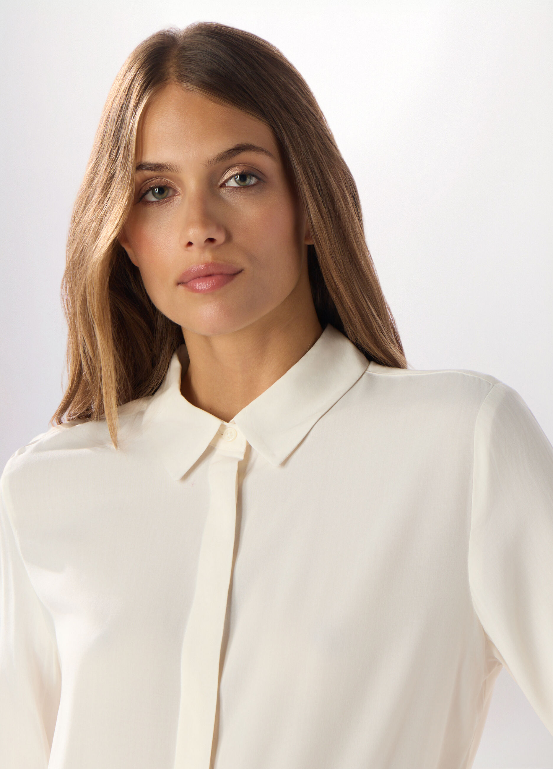 Camicia in pura viscosa donna_2