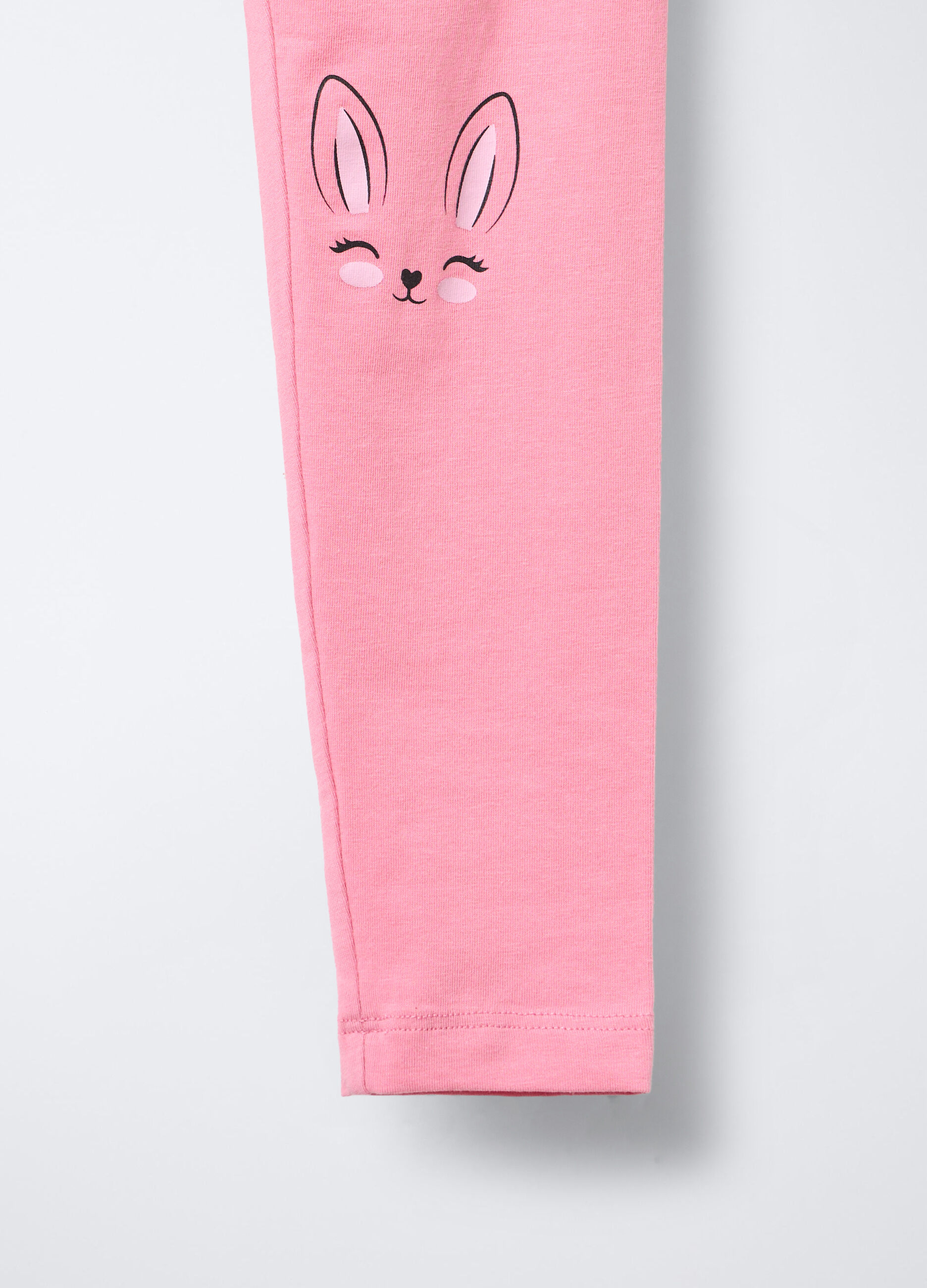 Pack 3 leggings in jersey di cotone stretch Fit Slim bambina_2