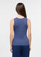 Top pigiama smanicato in puro cotone donna_1
