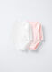 Pack 2 body incrociati in interlock di puro cotone neonata_0