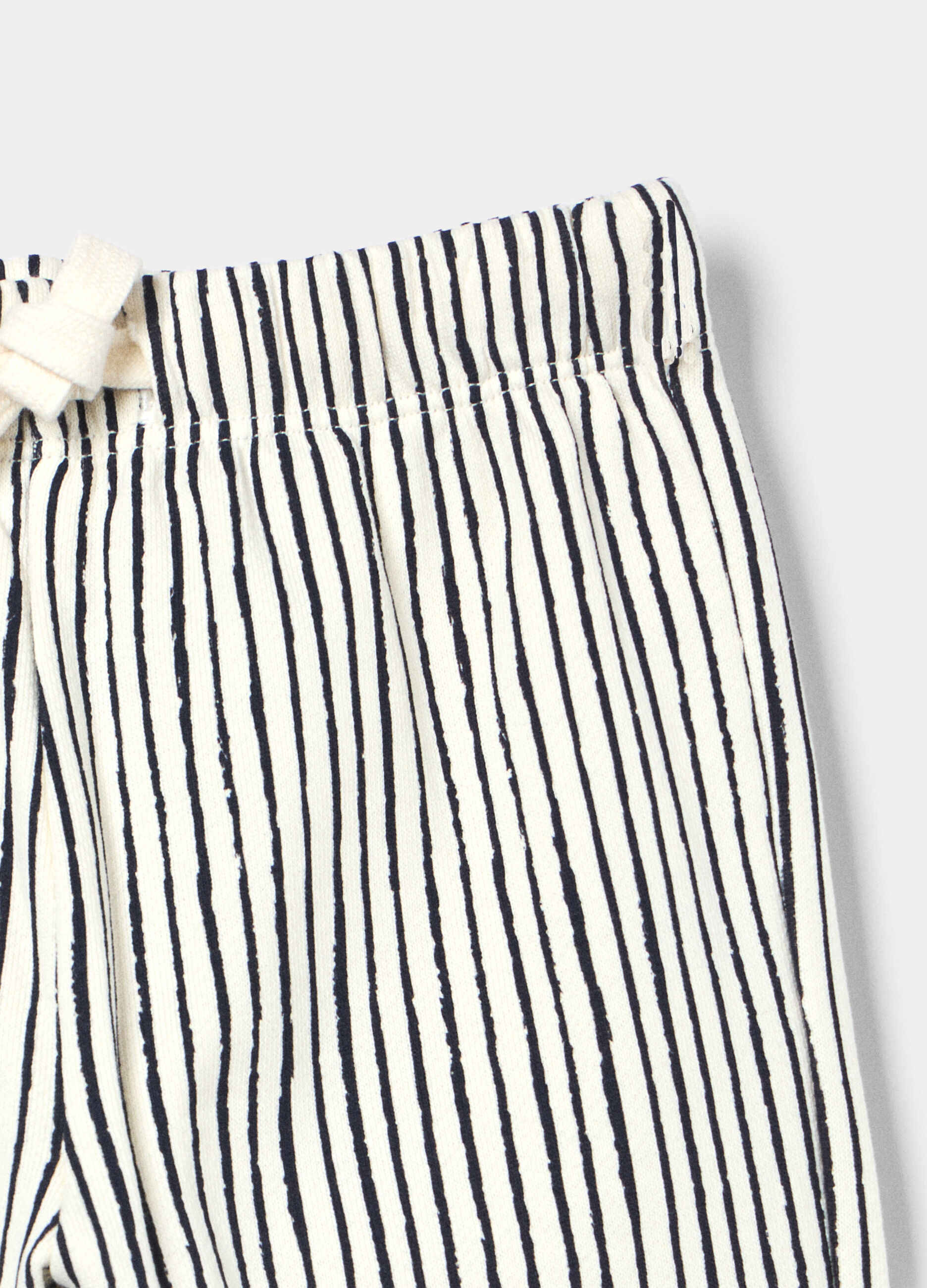 Pantaloni in french terry di puro cotone bimbo_2