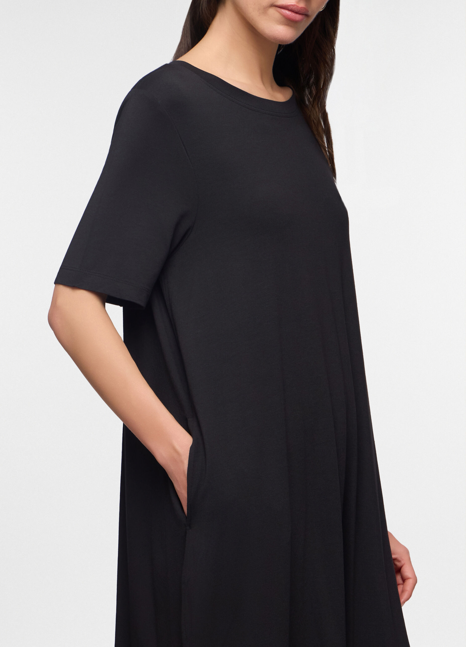 Caftano copricostume stretch donna