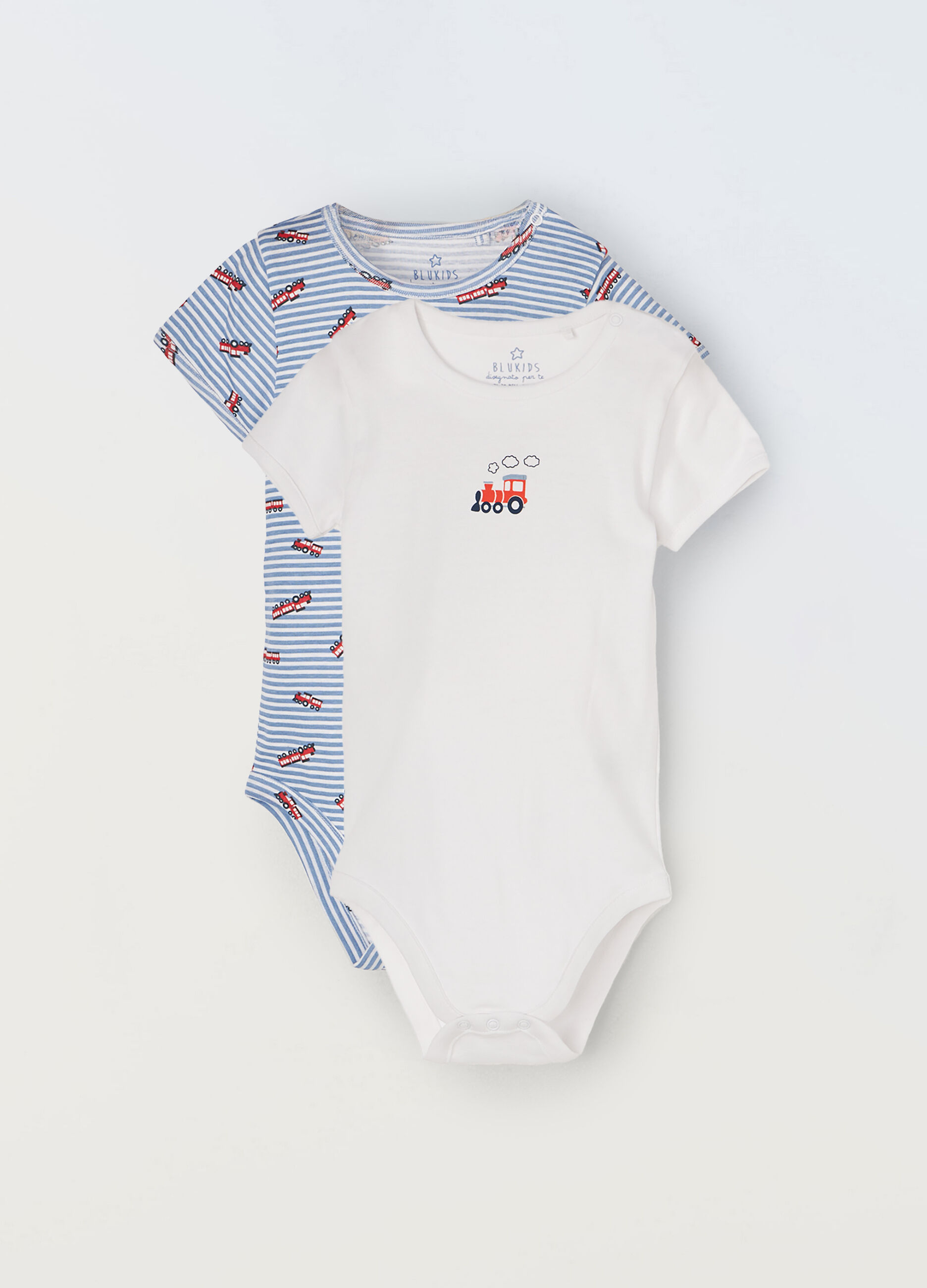 Pack 2 body in puro cotone neonato_0