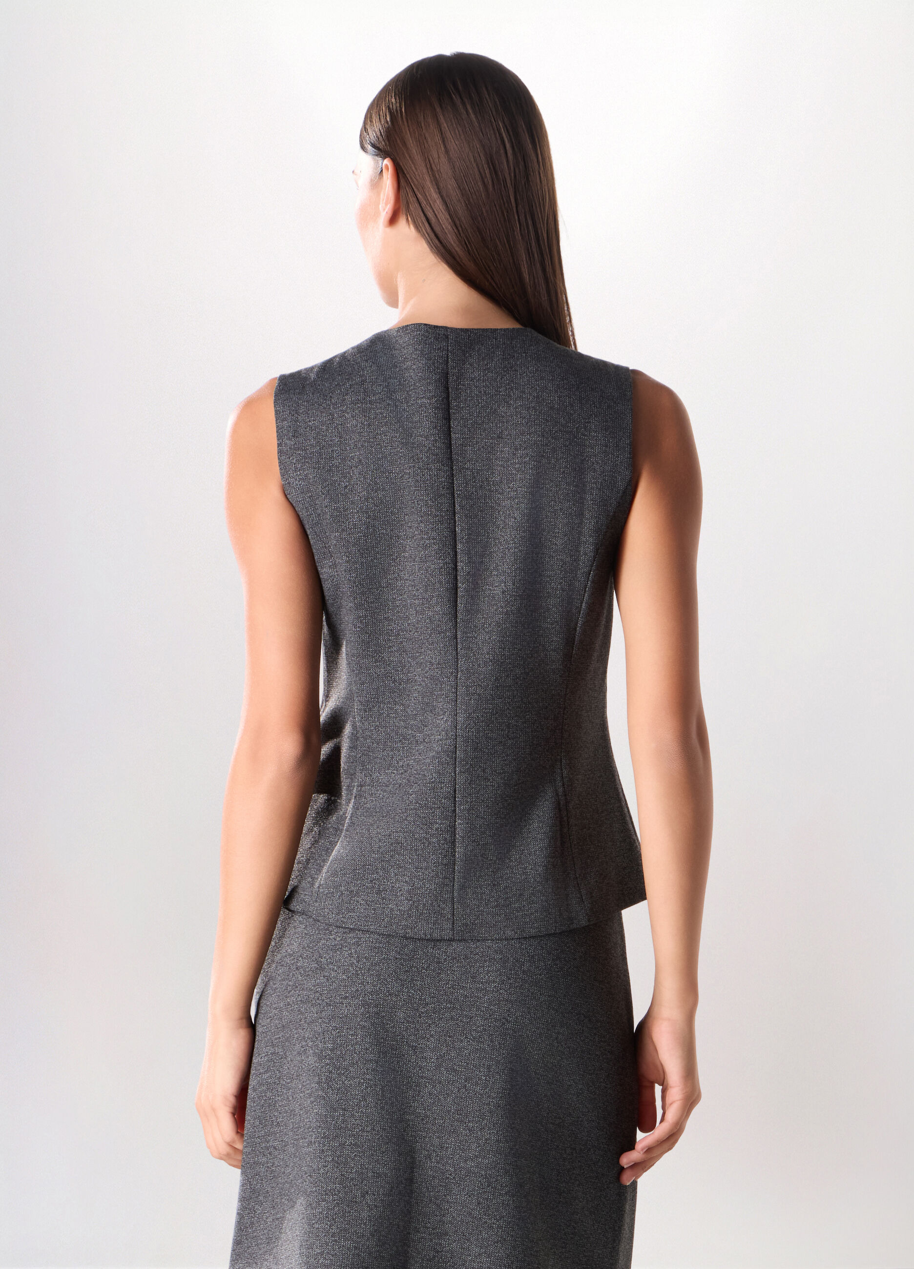 Gilet misto viscosa donna_1