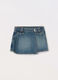 Gonna pantalone in puro cotone ragazza_0