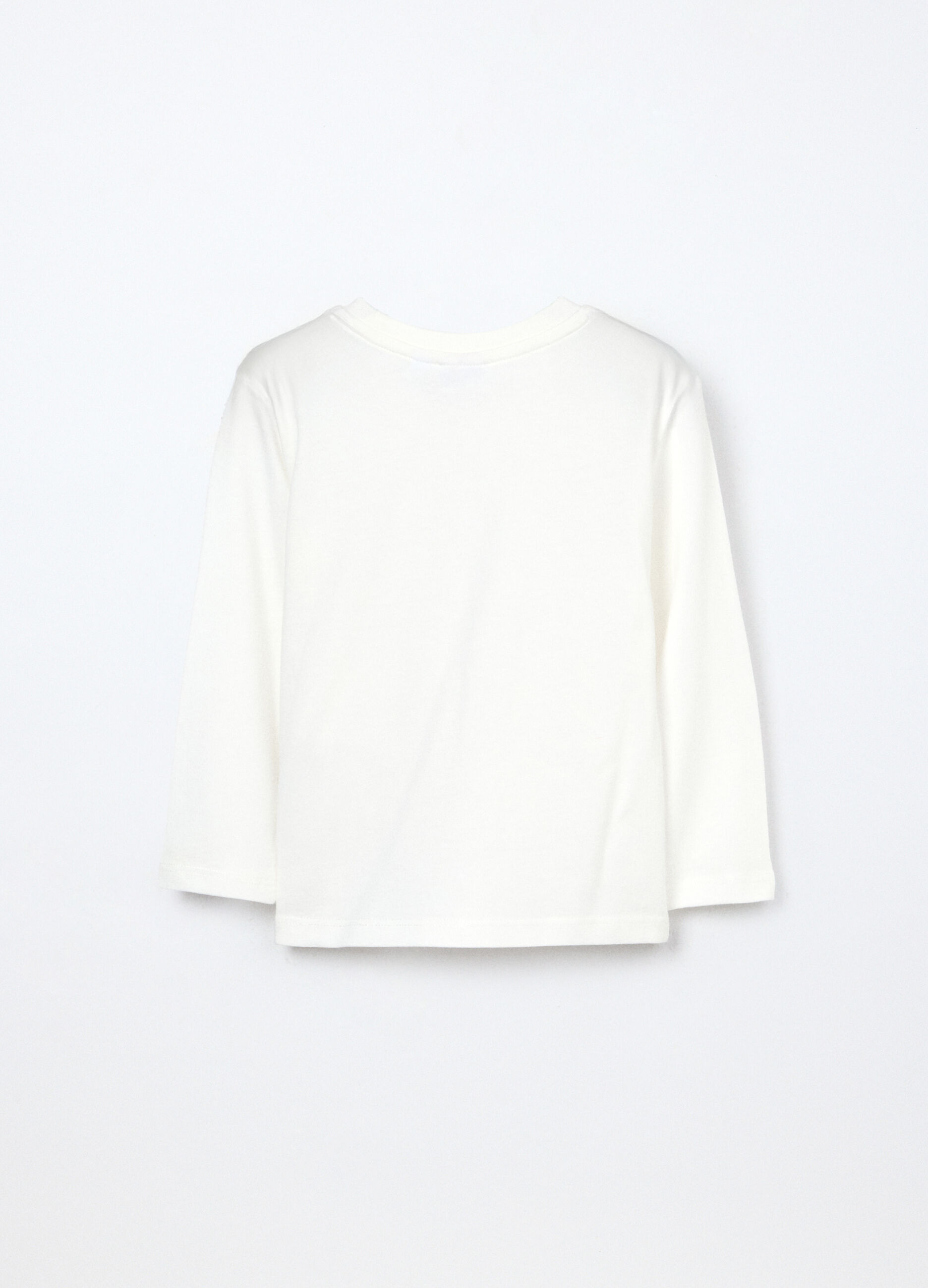 T-shirt in jersey di puro cotone neonato_1