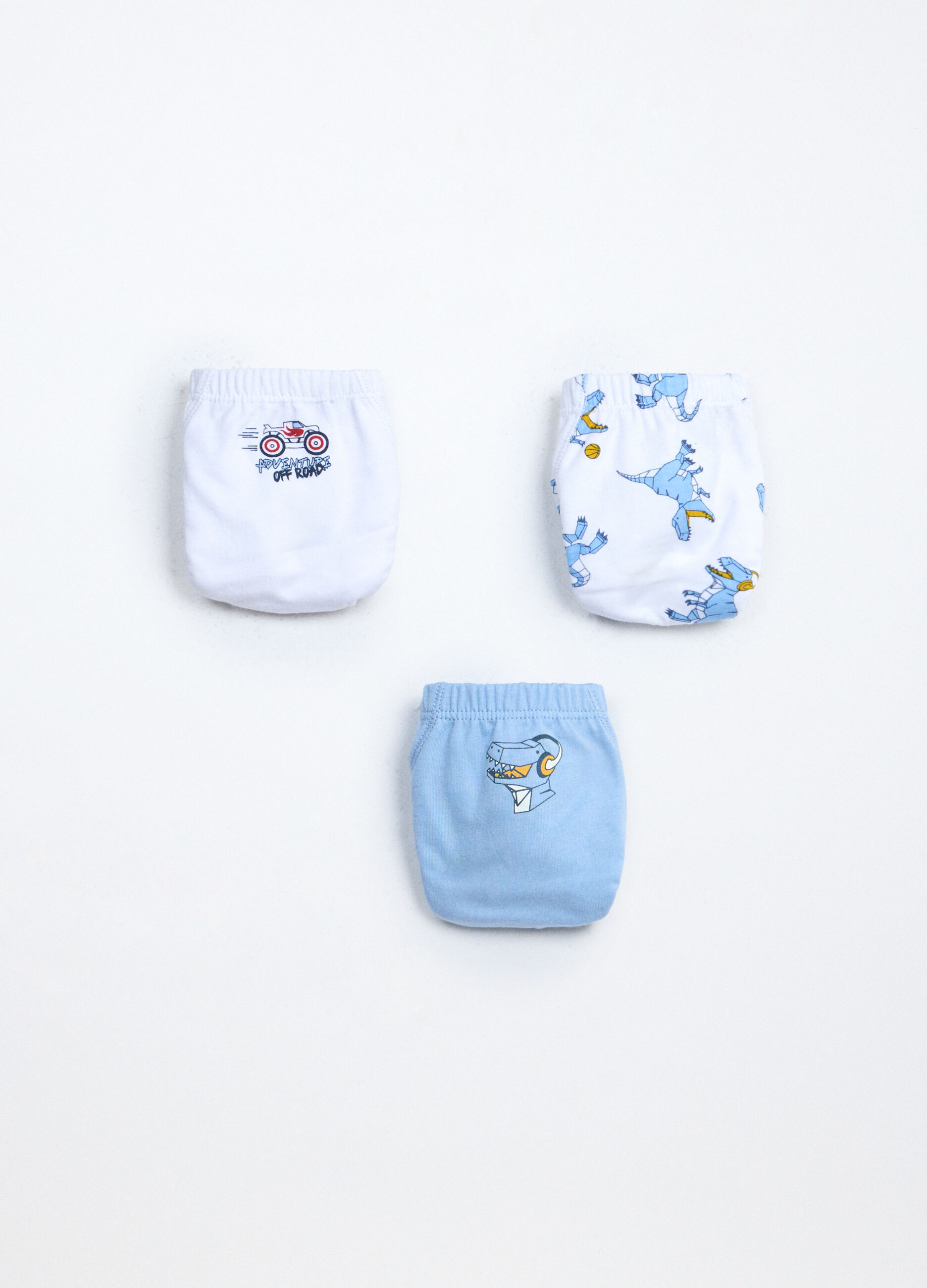 Pack 3 slip in jersey di puro cotone _0