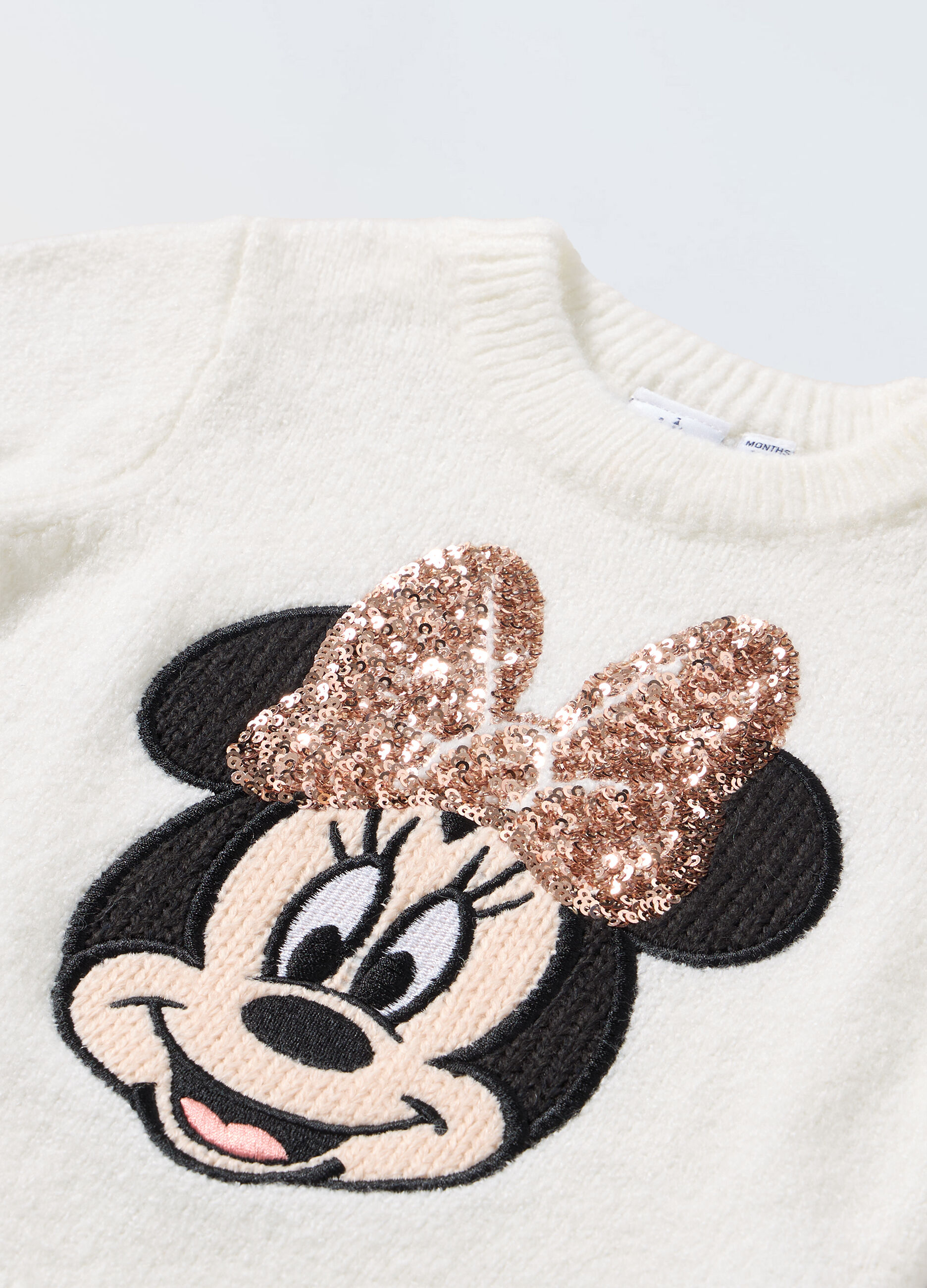Tricot con paillettes neonata_1