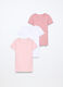 Pack 3 t-shirt intime in puro cotone organico neonata_0