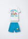 Set pigiama corto Sponge Bob in jersey di puro cotone bambino_0