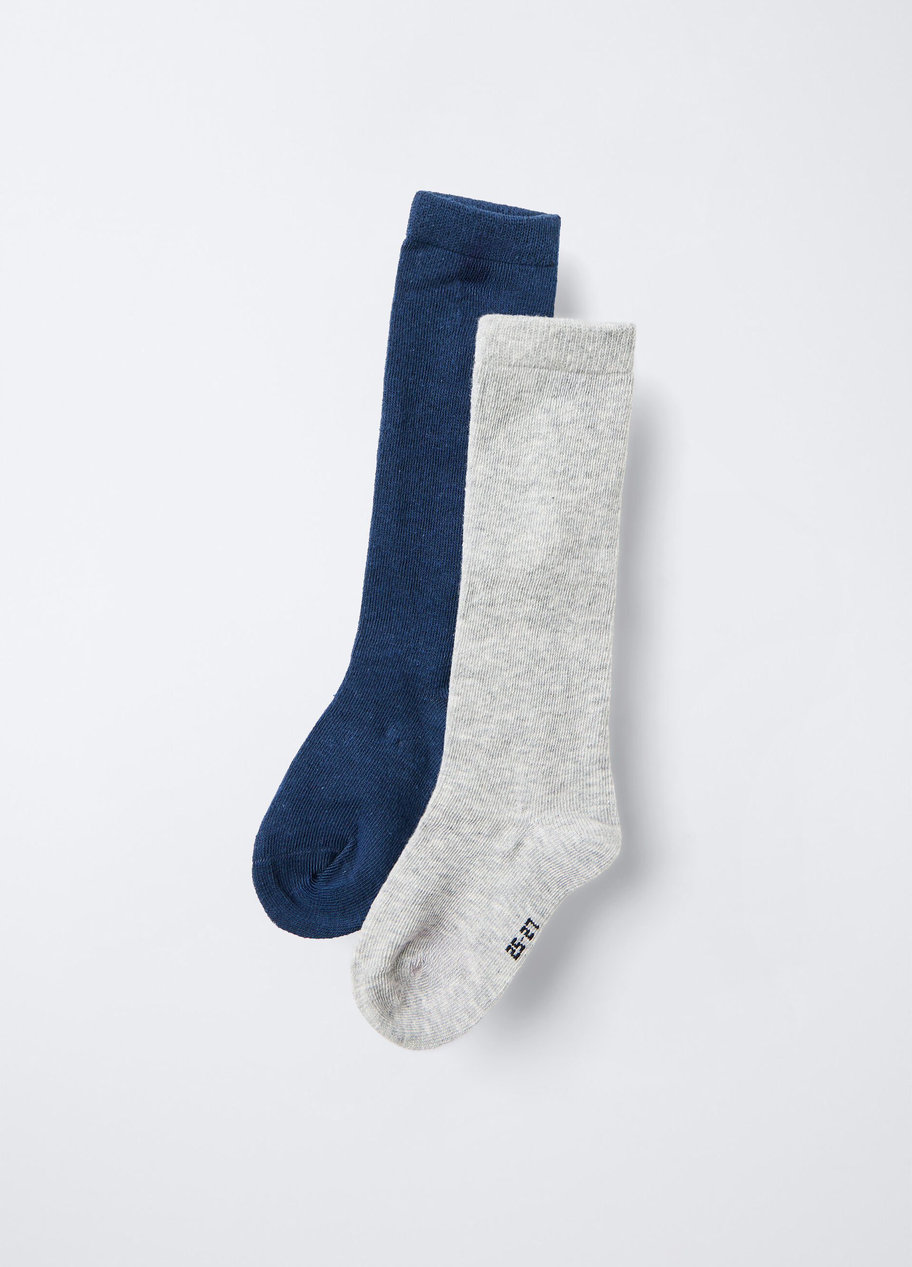 Pack 3 calze lunge in cotone stretch bambino_0