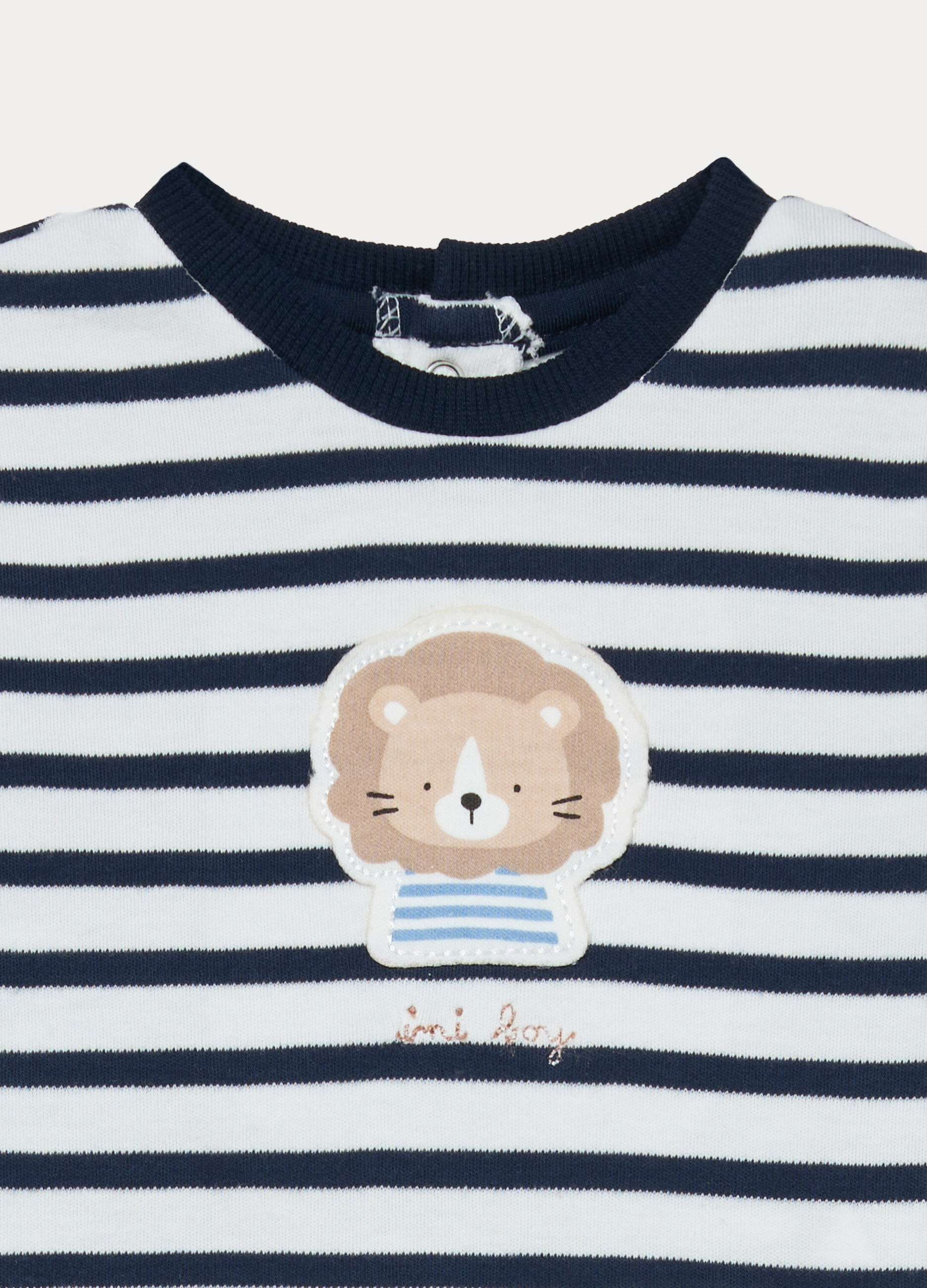 Jogging set in interlock di puro cotone neonato_2