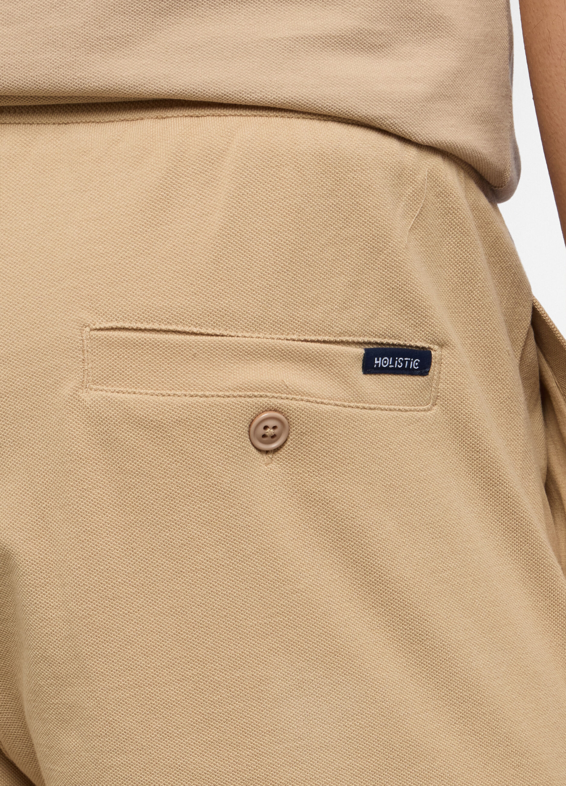 Bermuda in piquet di cotone uomo_2