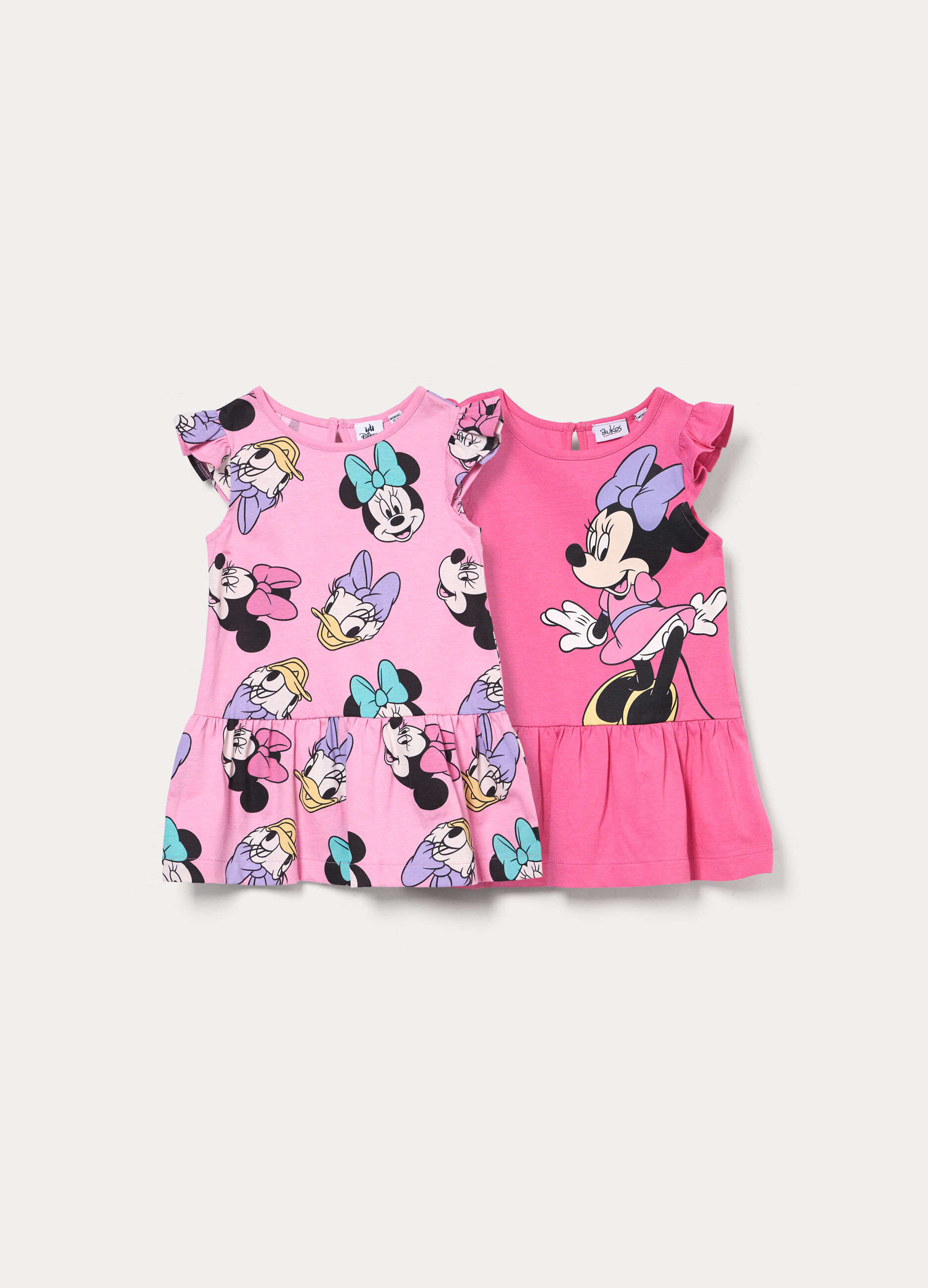 Pack 2 vestiti Disney in jersey di puro cotone bimba_0