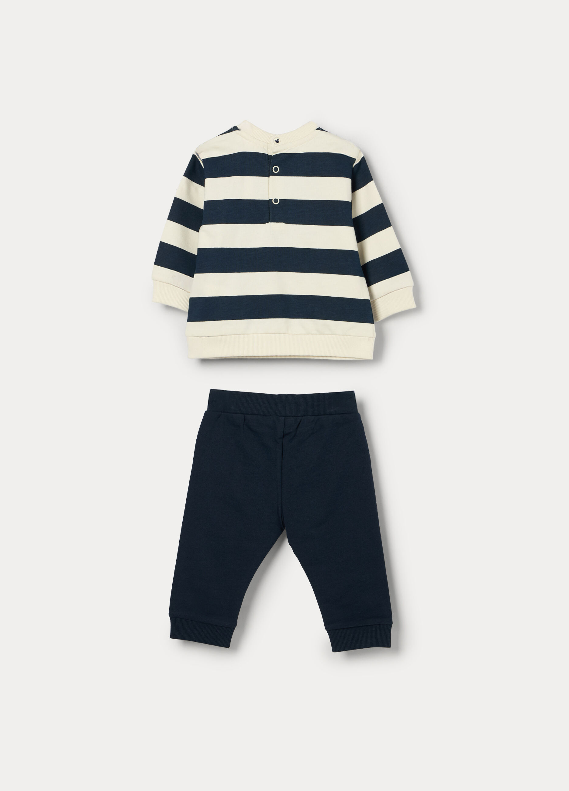 Jogging Disney set in french terry di puro cotone neonato_1