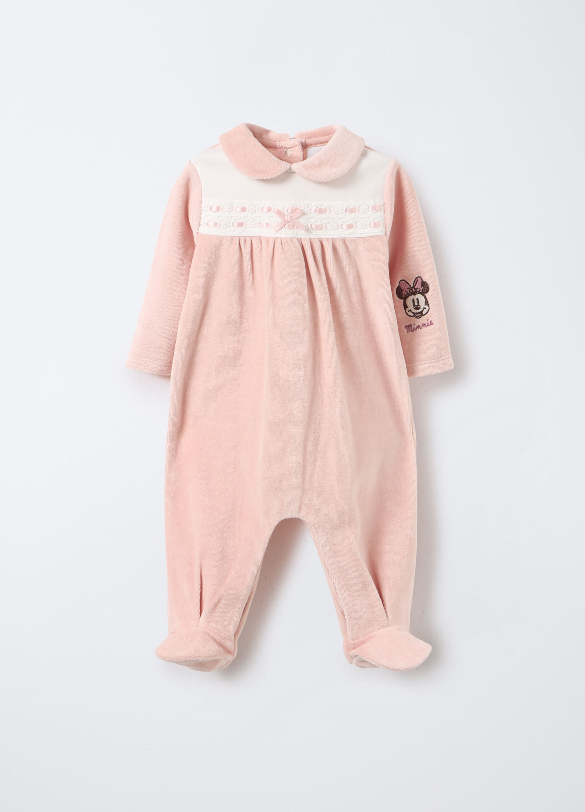 Tutina Disney velour misto cotone neonata_0